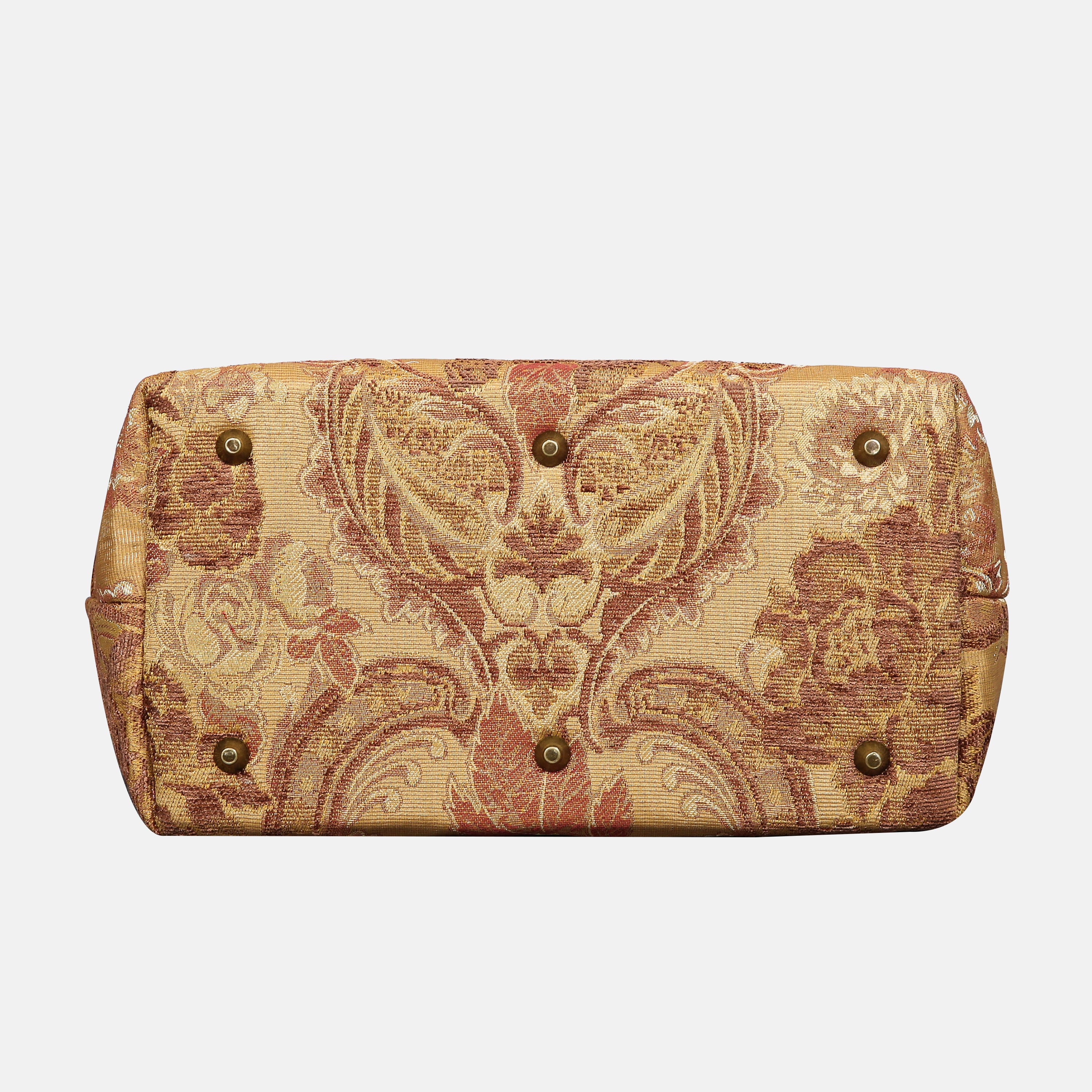 Floral Vintage Carpet Handbag Purse - Image 4