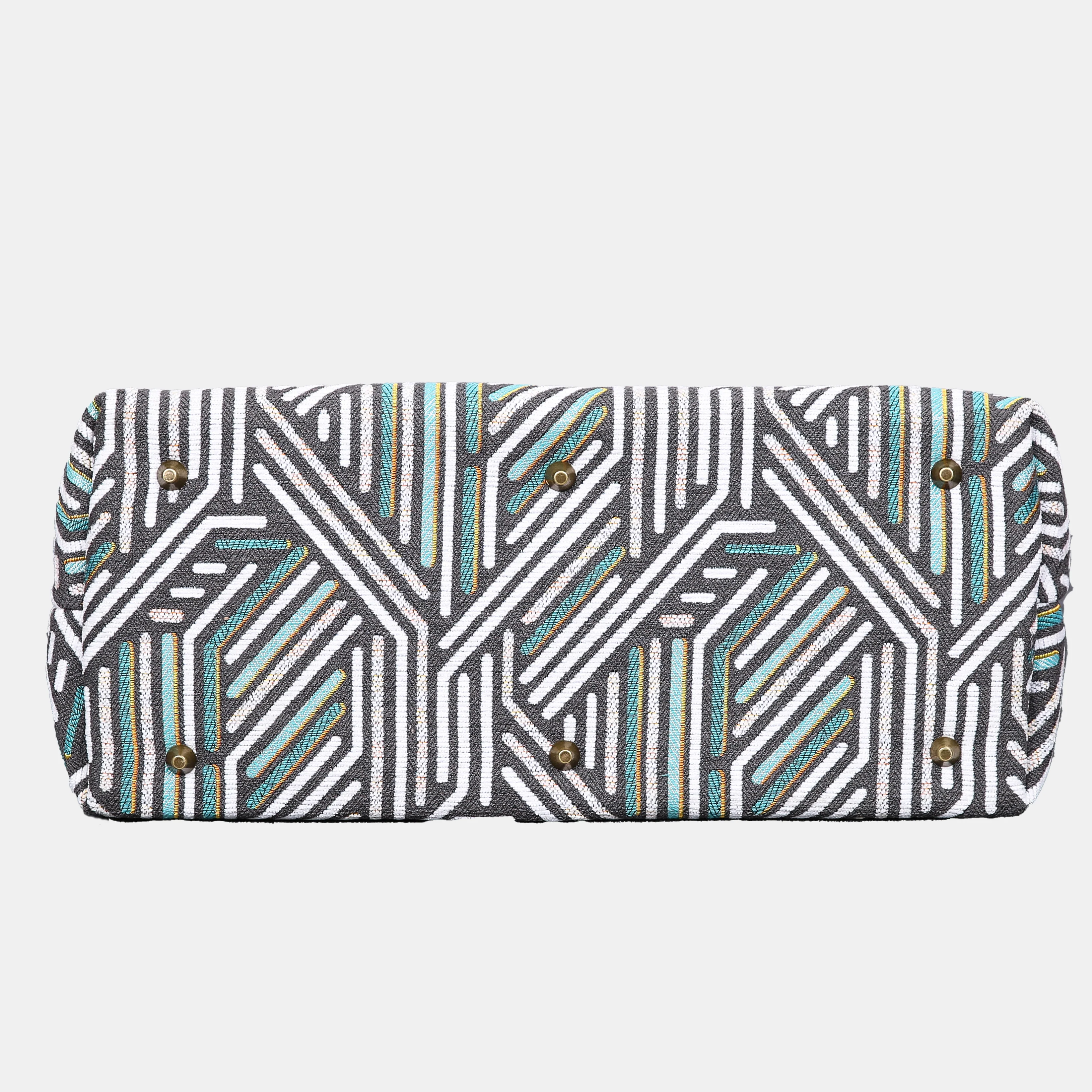 Geometric Green Mary Poppins Weekender - Image 5