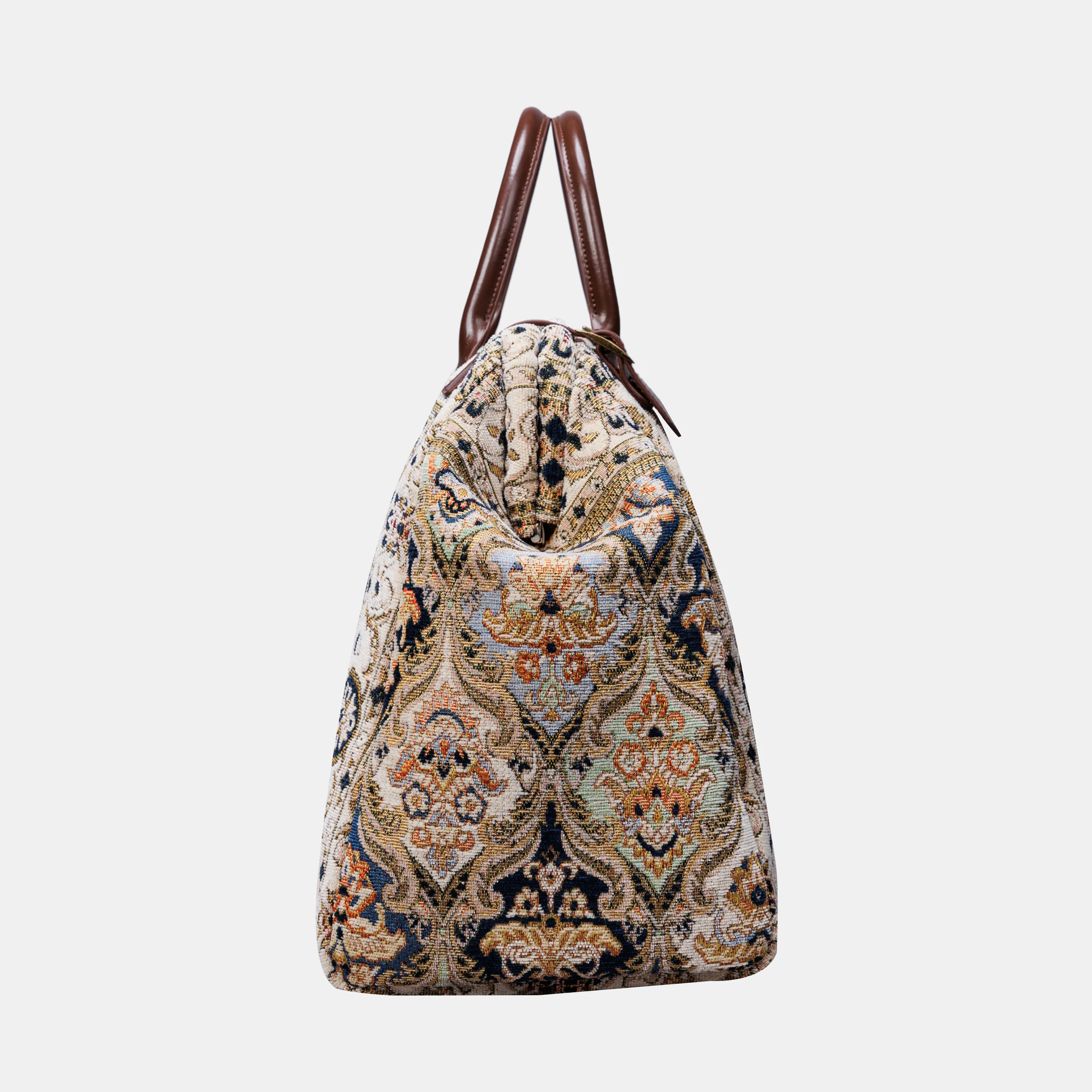 Golden Age Navy Large Carpetbag - Image 5