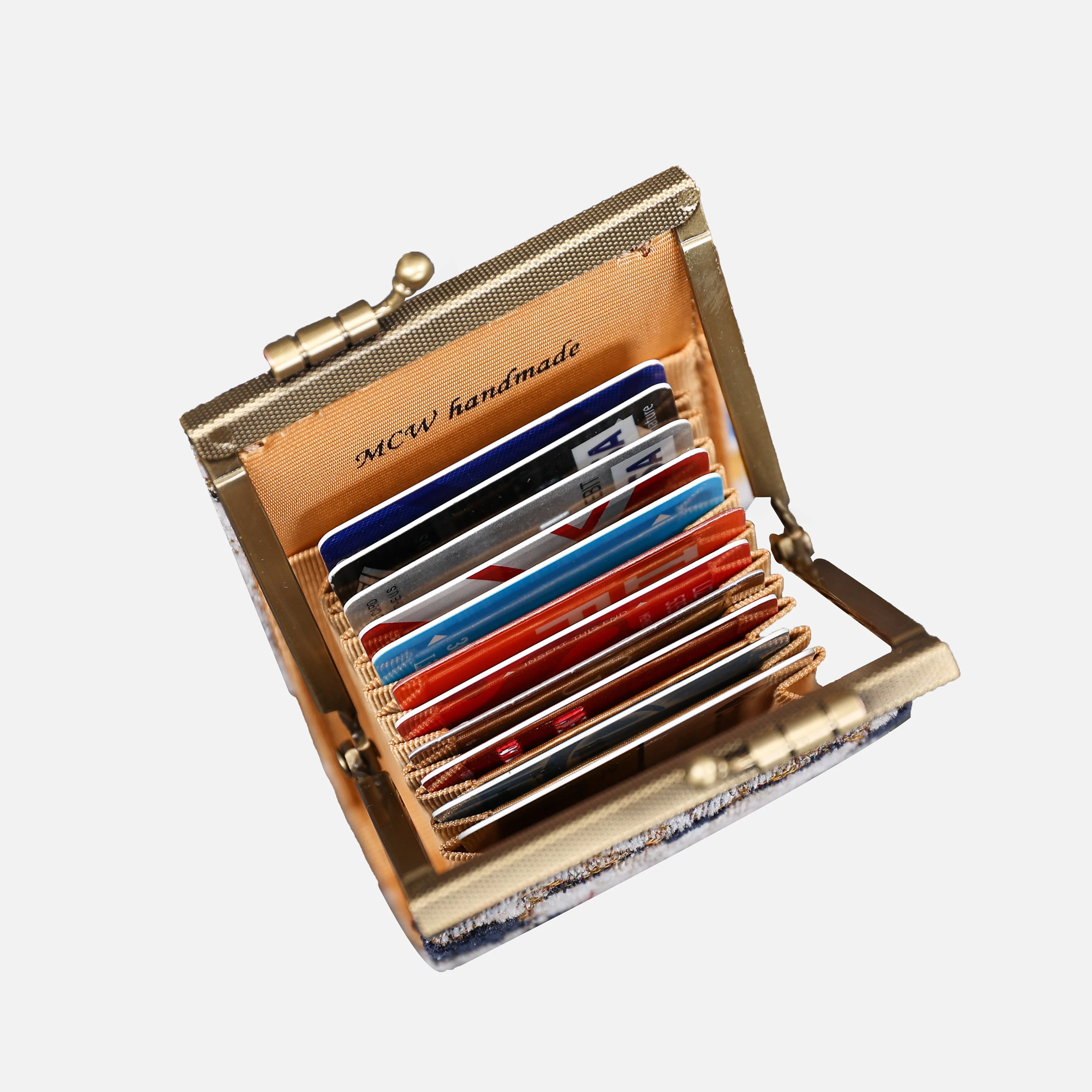 Golden Age Navy Card Wallet - Image 3