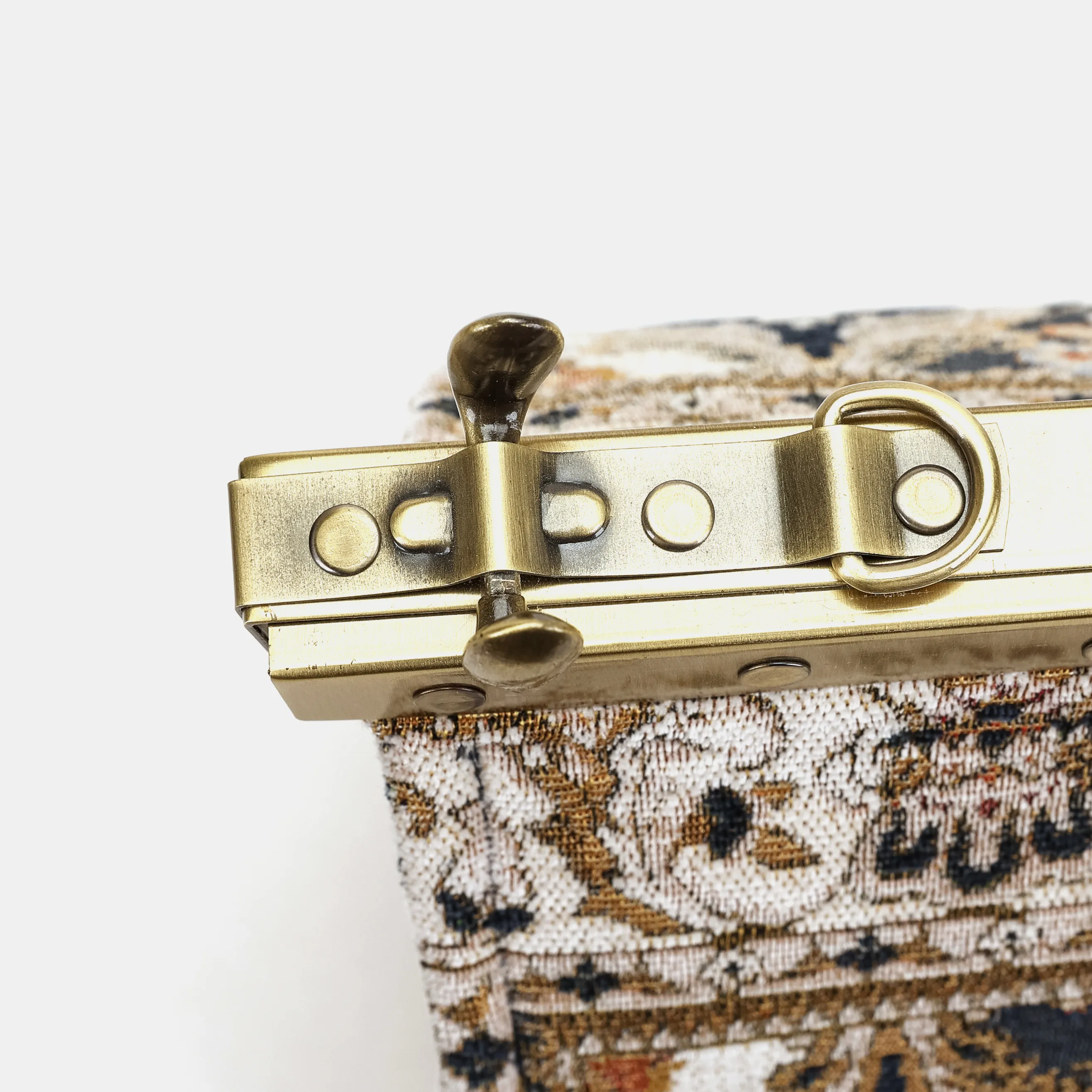 Golden Age Navy Celine Carpet Gladstone Bag - Image 6