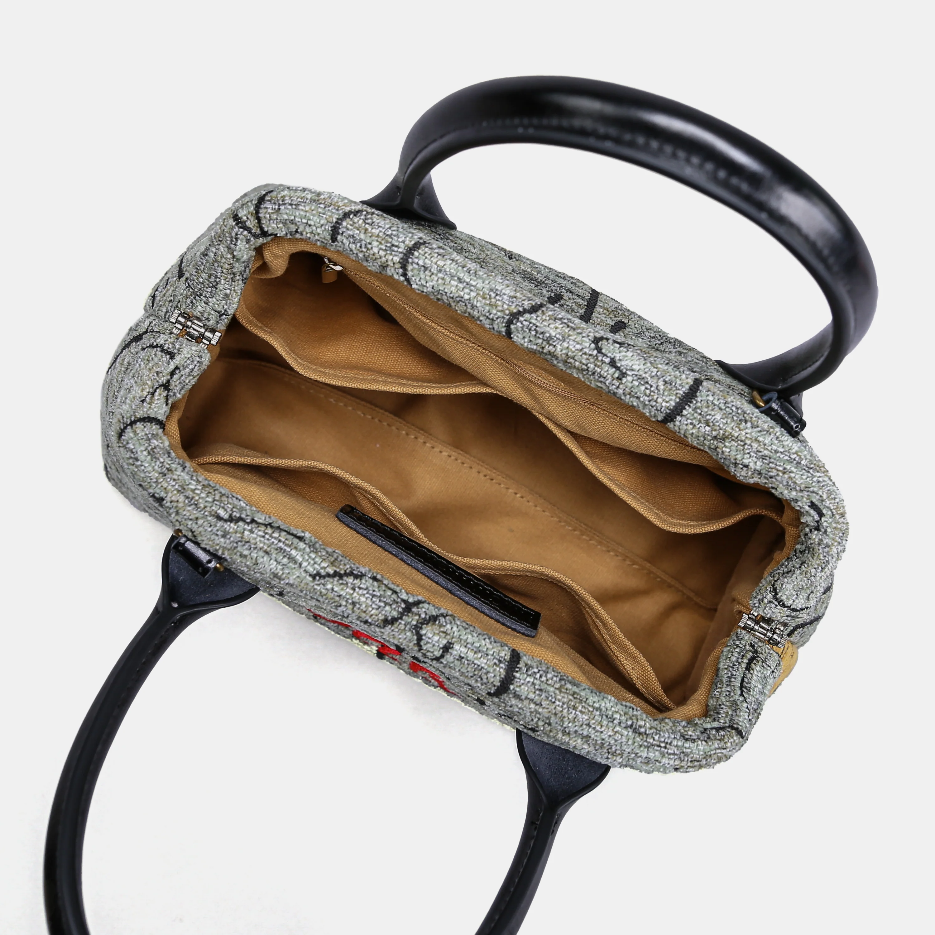 Here Be Dragons Carpet Satchel - Image 6