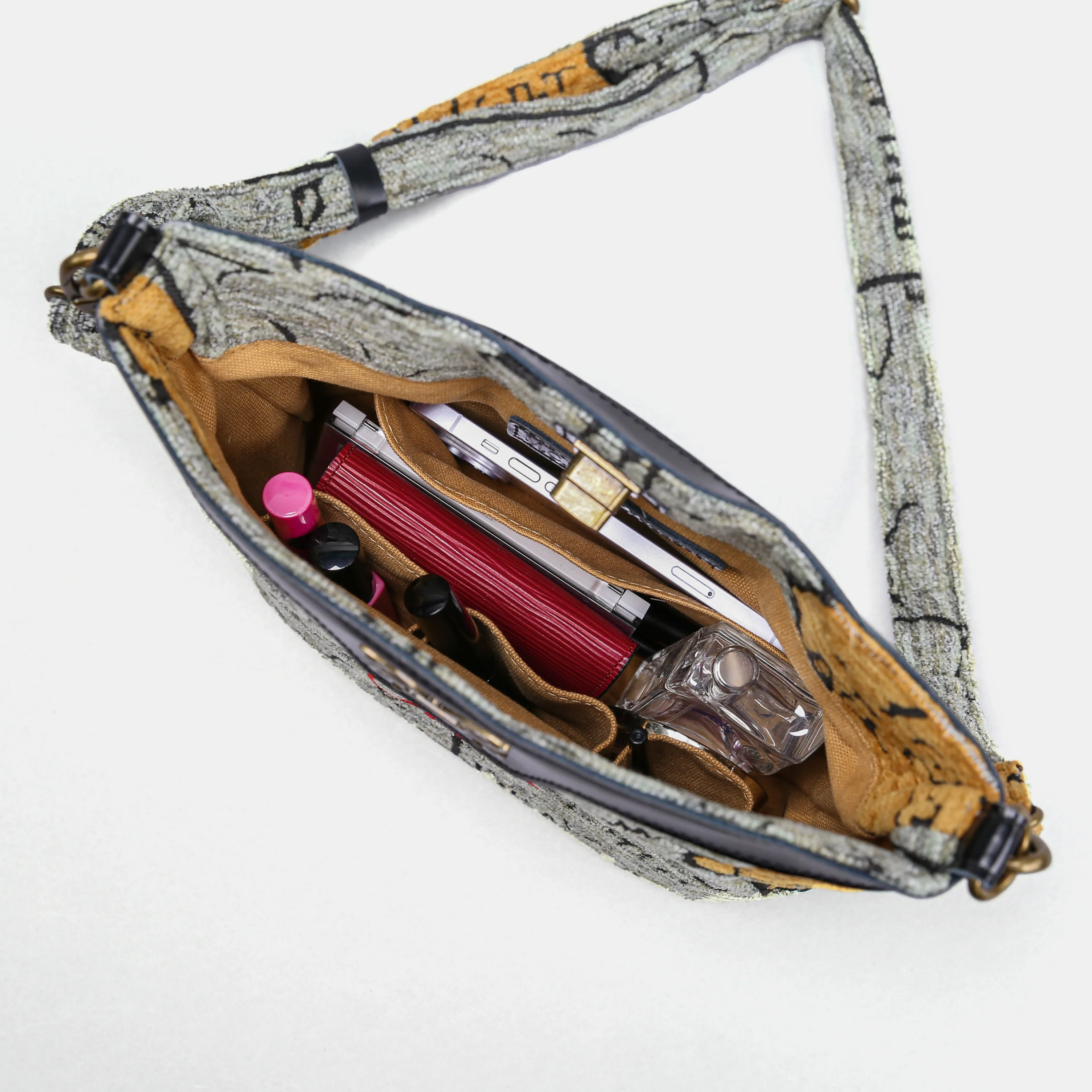 Here Be Dragons Butterfly Crossbody Bag - Image 7