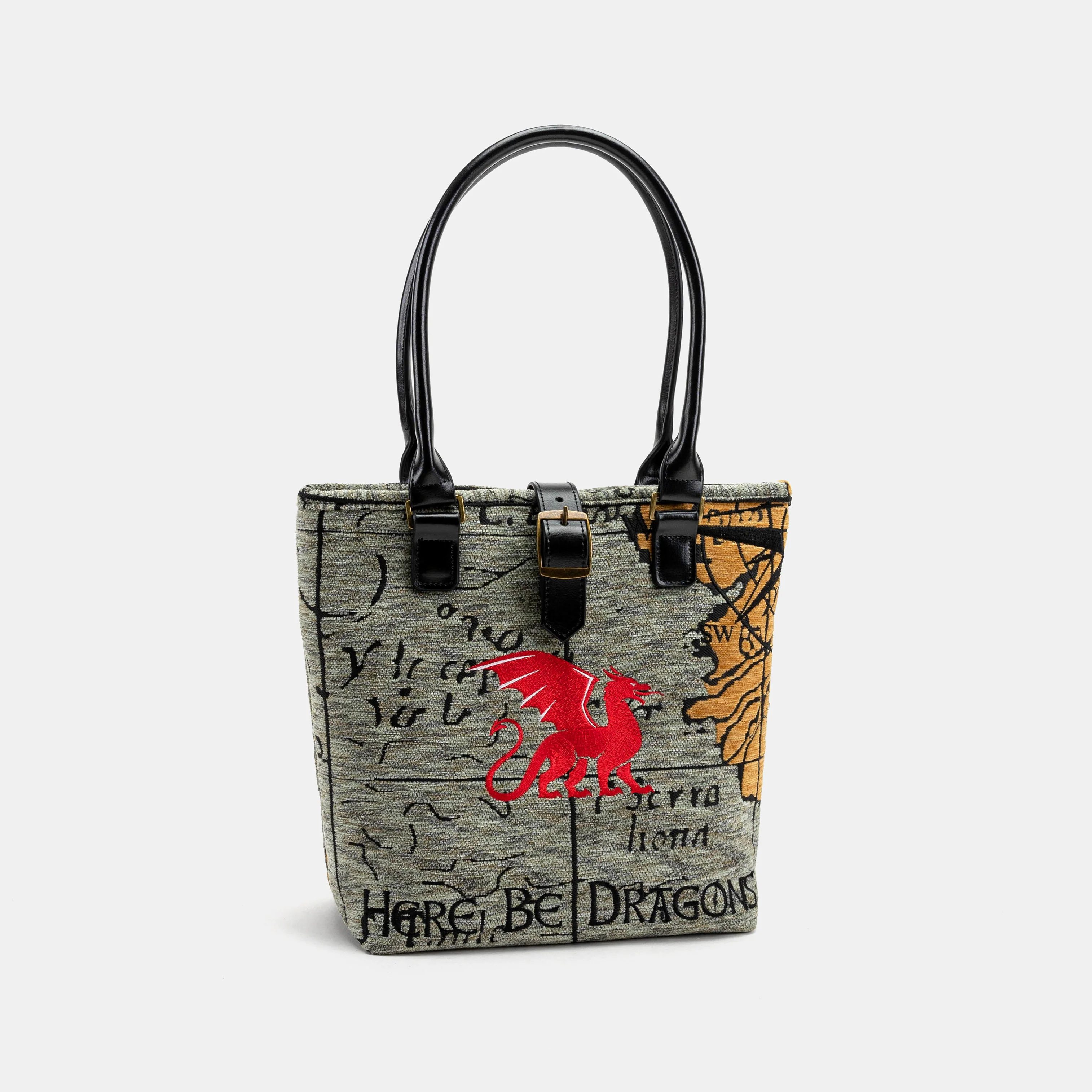 Here Be Dragons Everyday Tote - Image 2