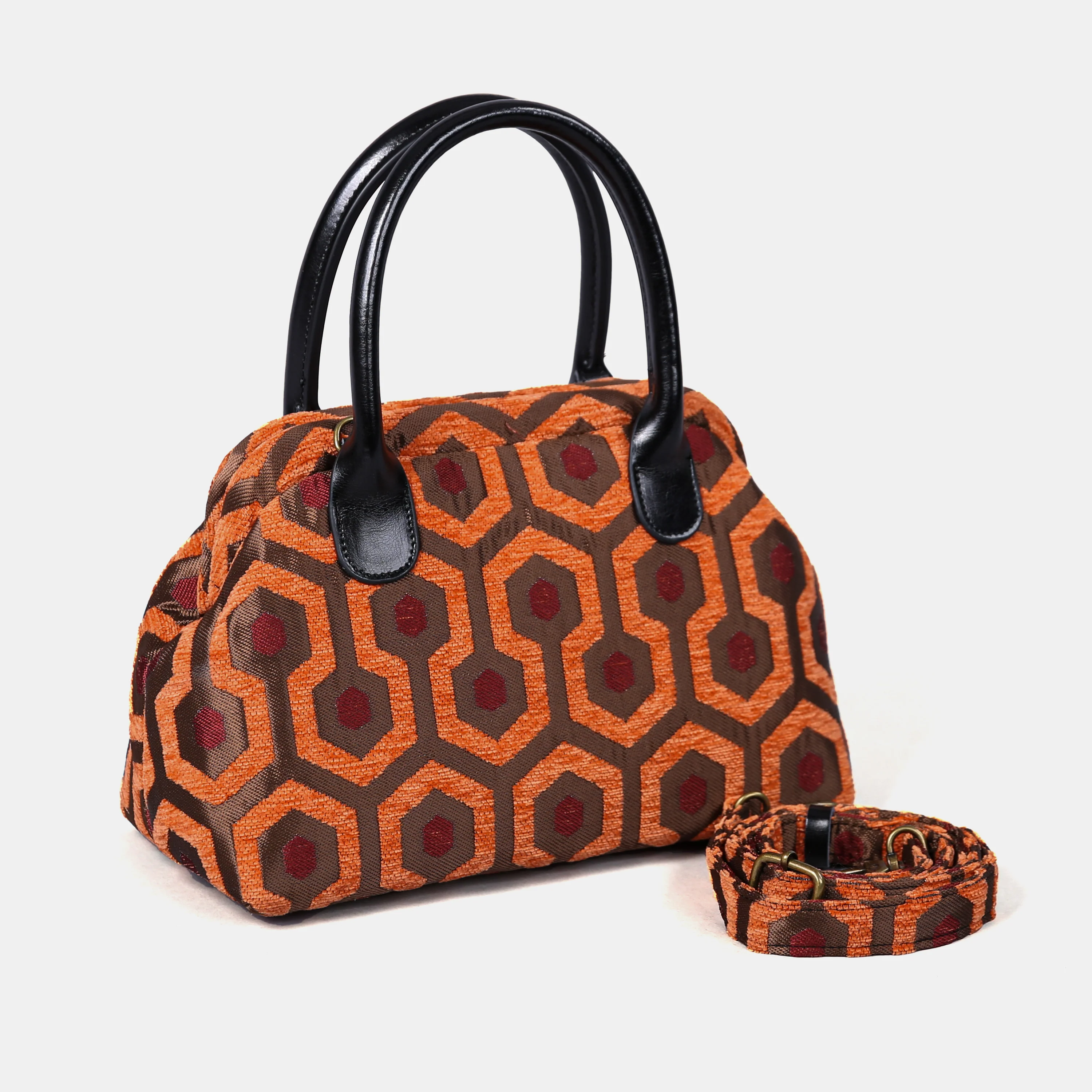 "The Shining" Overlook Hotel Carpet Satchel - Image 2