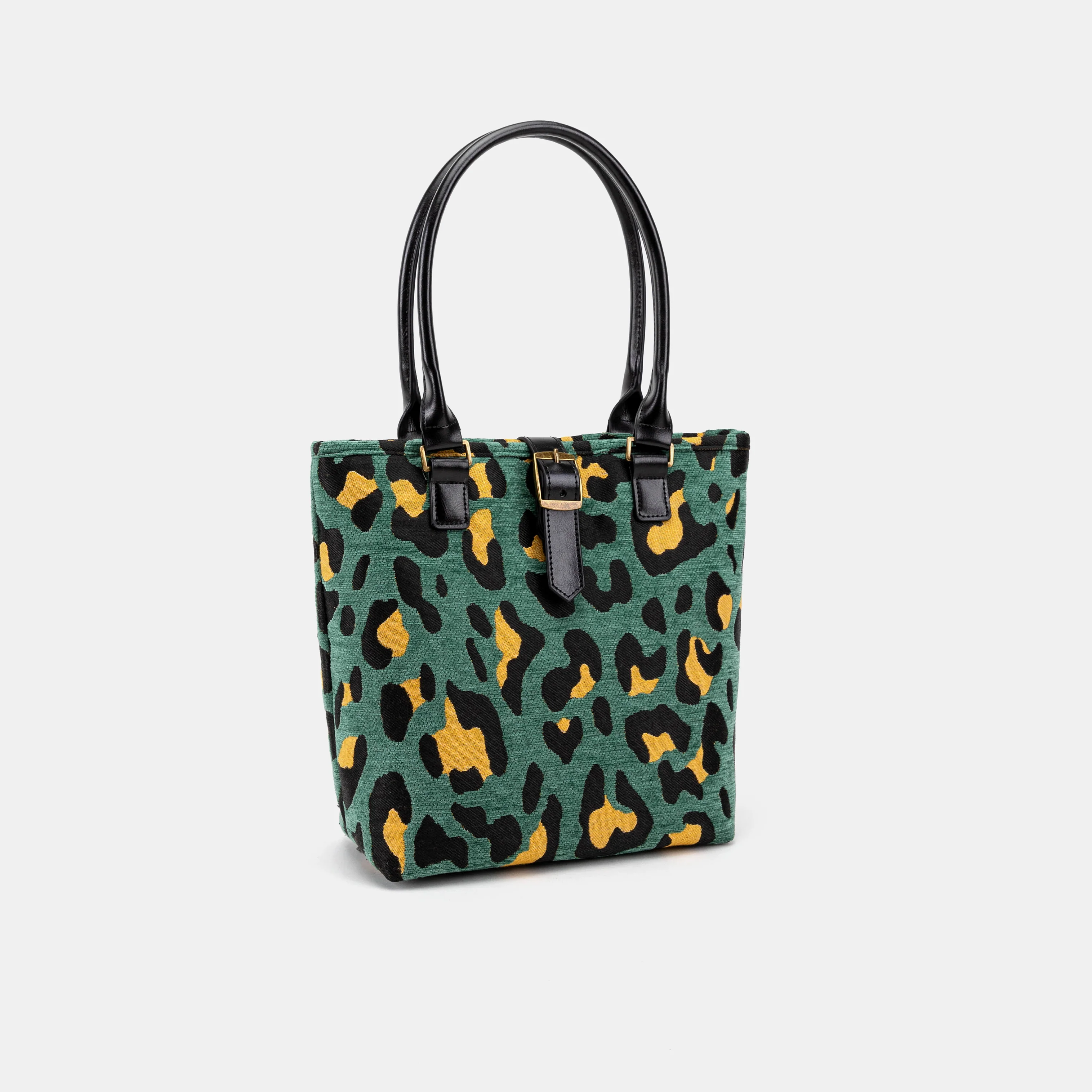 Leopard Green Everyday Tote - Image 2