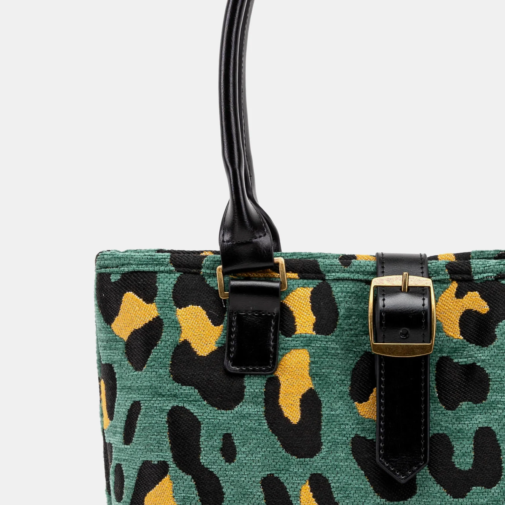 Leopard Green Everyday Tote - Image 3