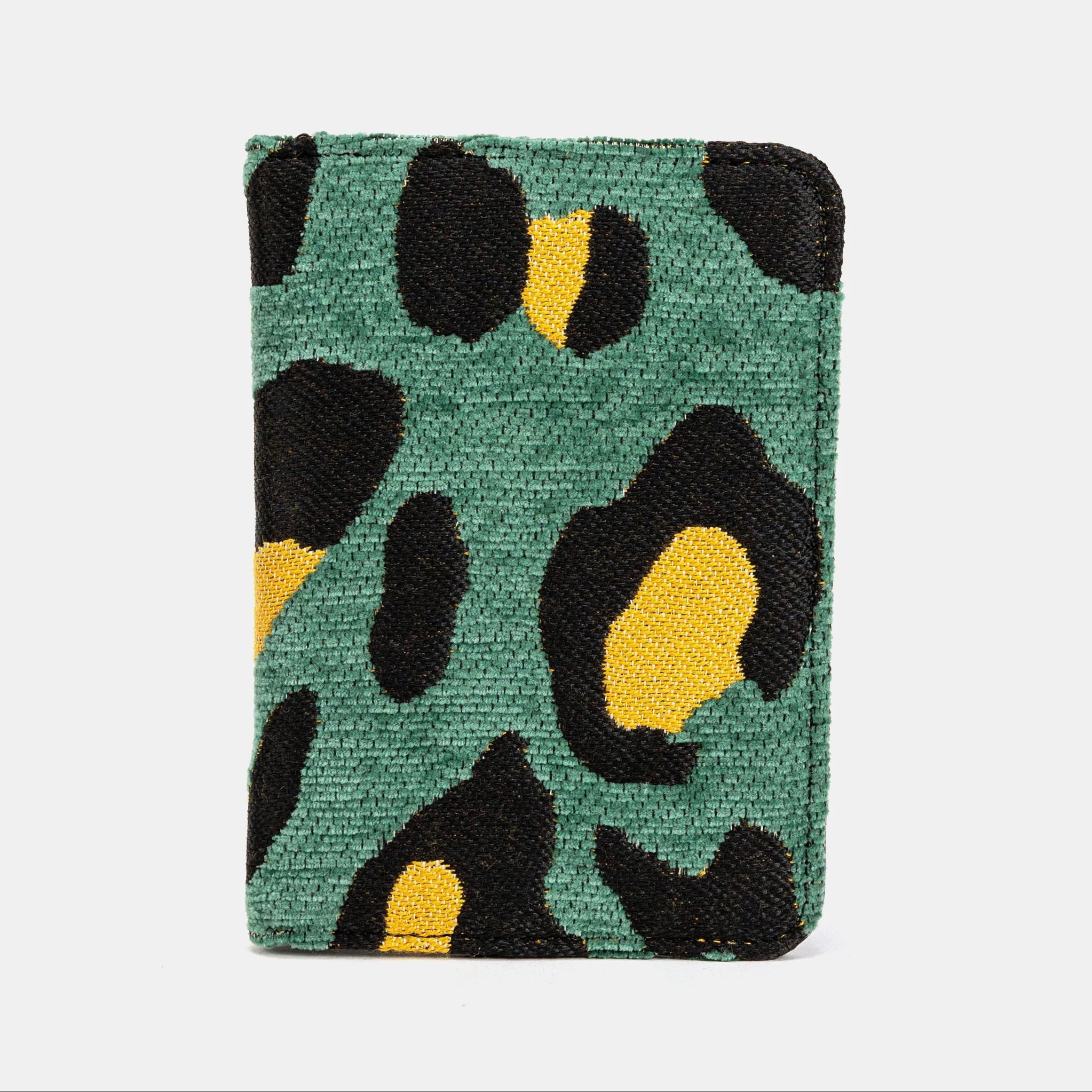 Leopard Green Passport Cover