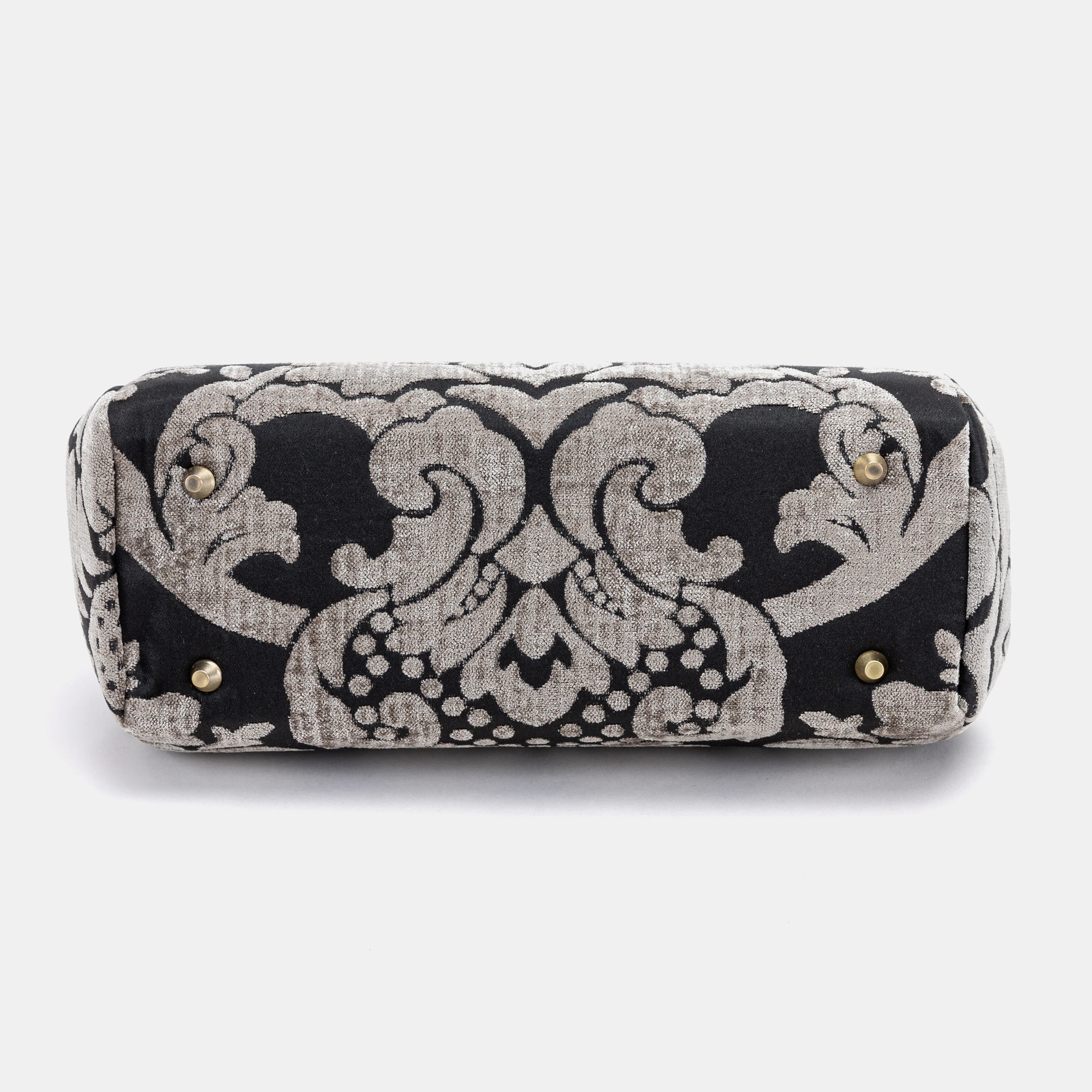 Luxury Damask Ivory Top Handle Purse - Image 5