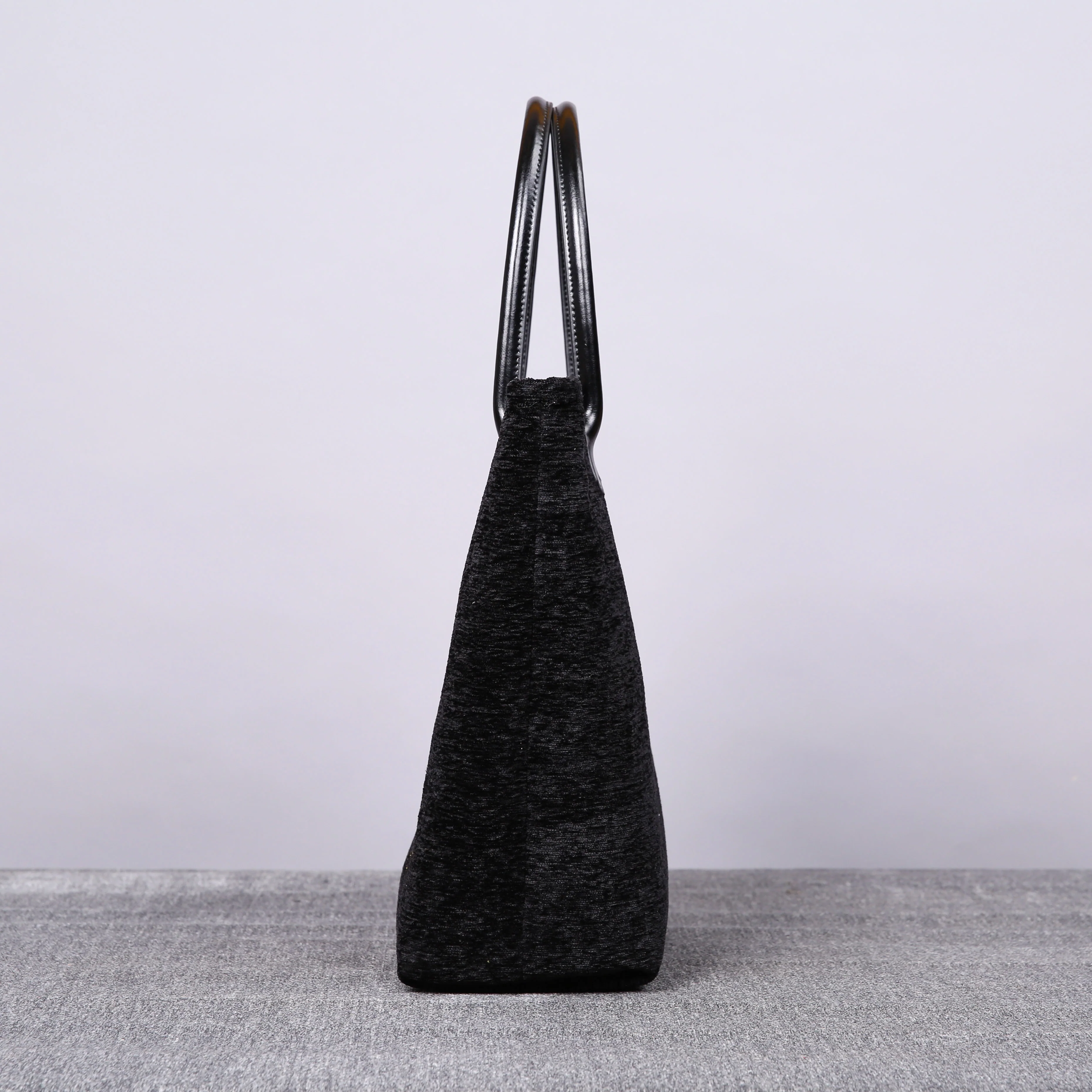 Luxury Monogrammed Black Tote - Image 6