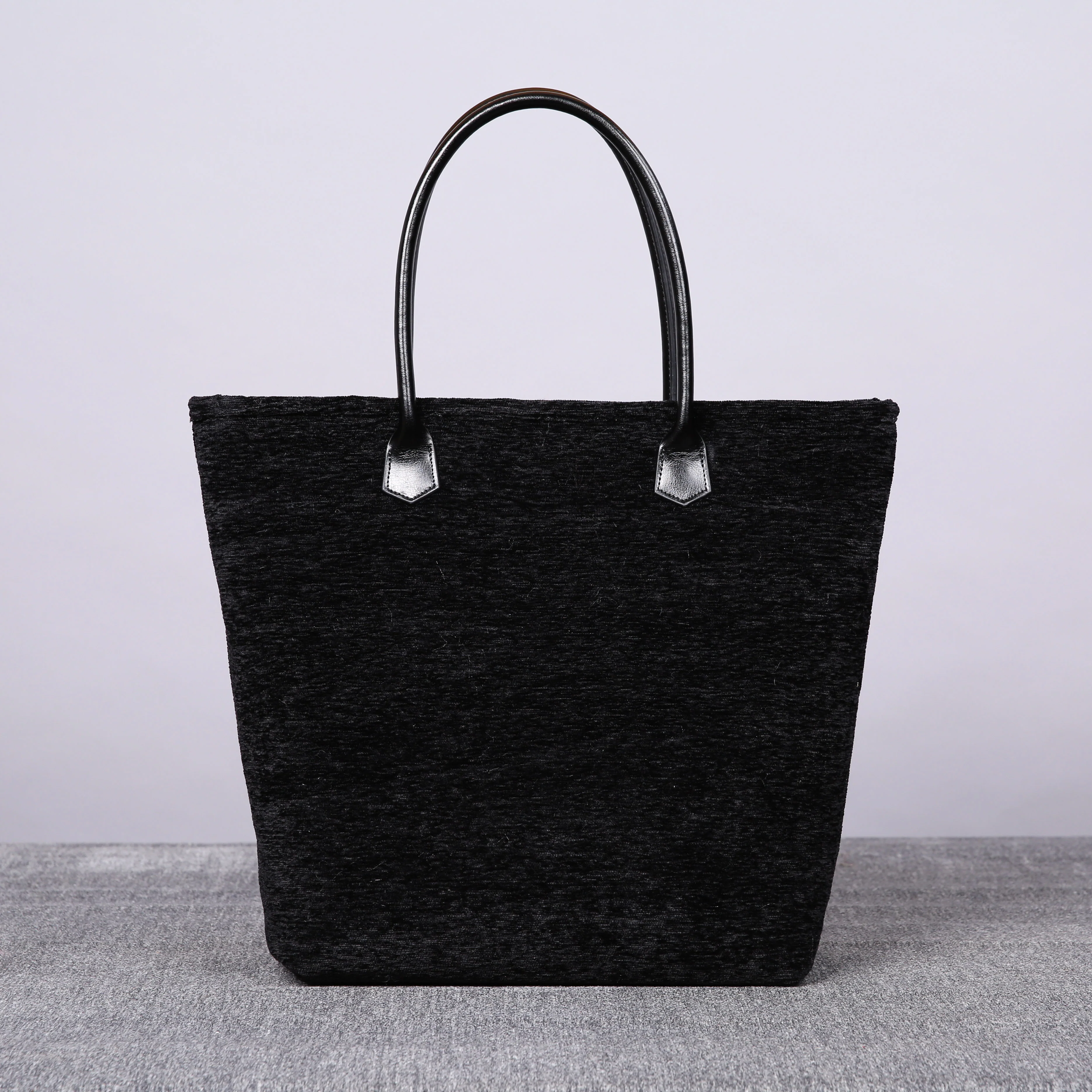Luxury Monogrammed Black Tote - Image 7