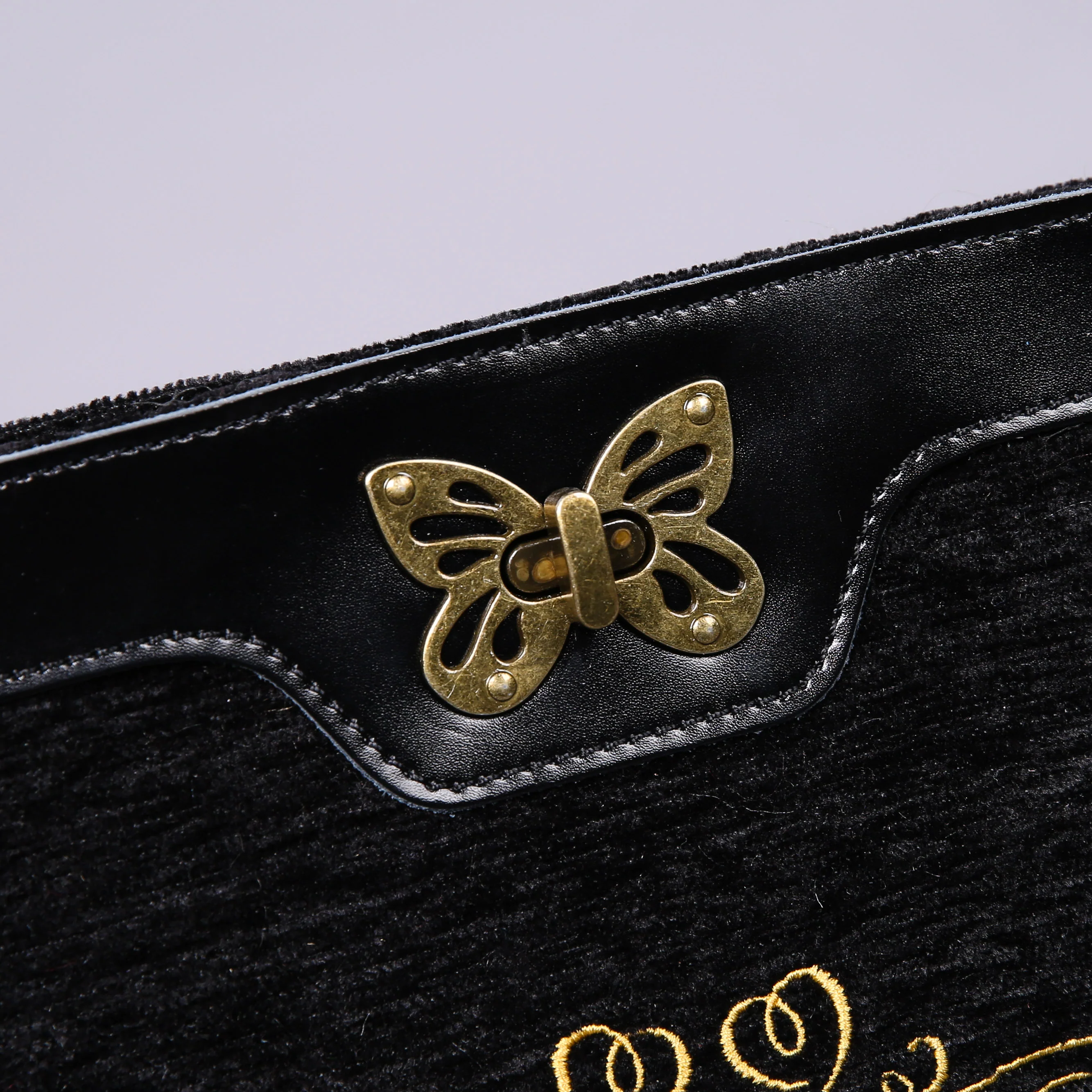 Luxury Monogrammed Black Cross Body - Image 3