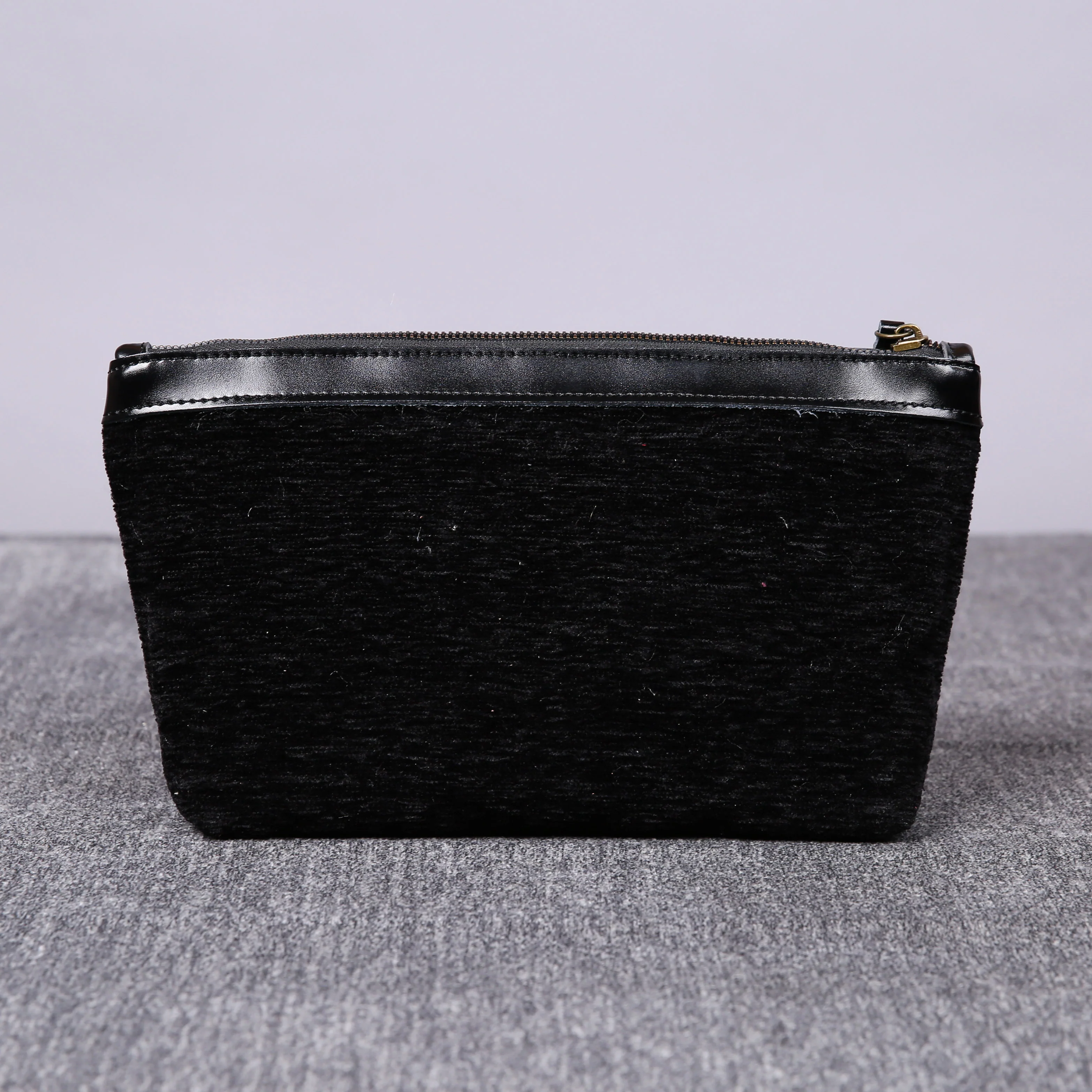 Luxury Monogrammed Black Make up Bag - Image 5