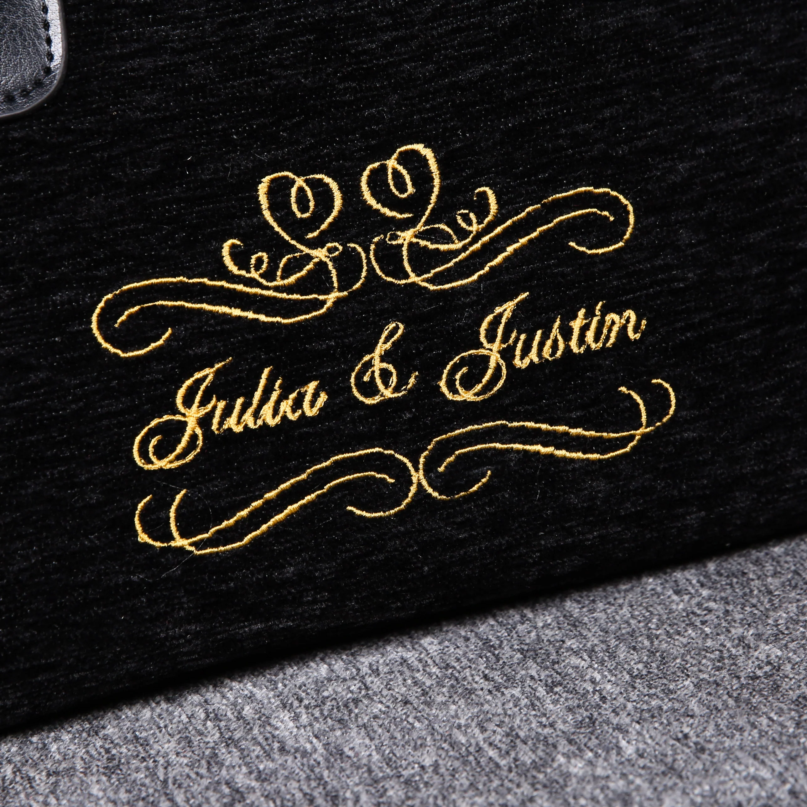 Luxury Monogrammed Black Satchels - Image 4