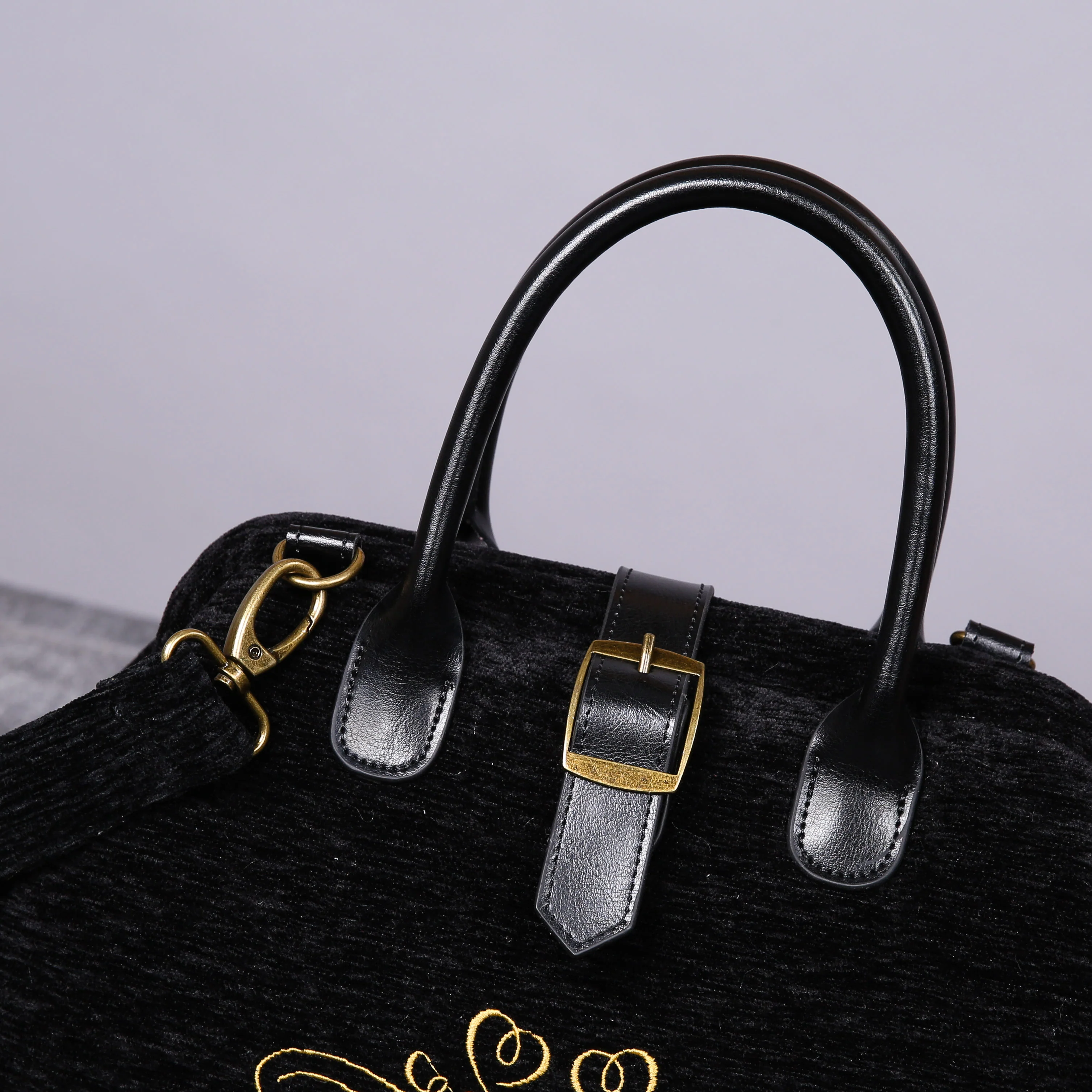 Luxury Monogrammed Black Purses - Image 2