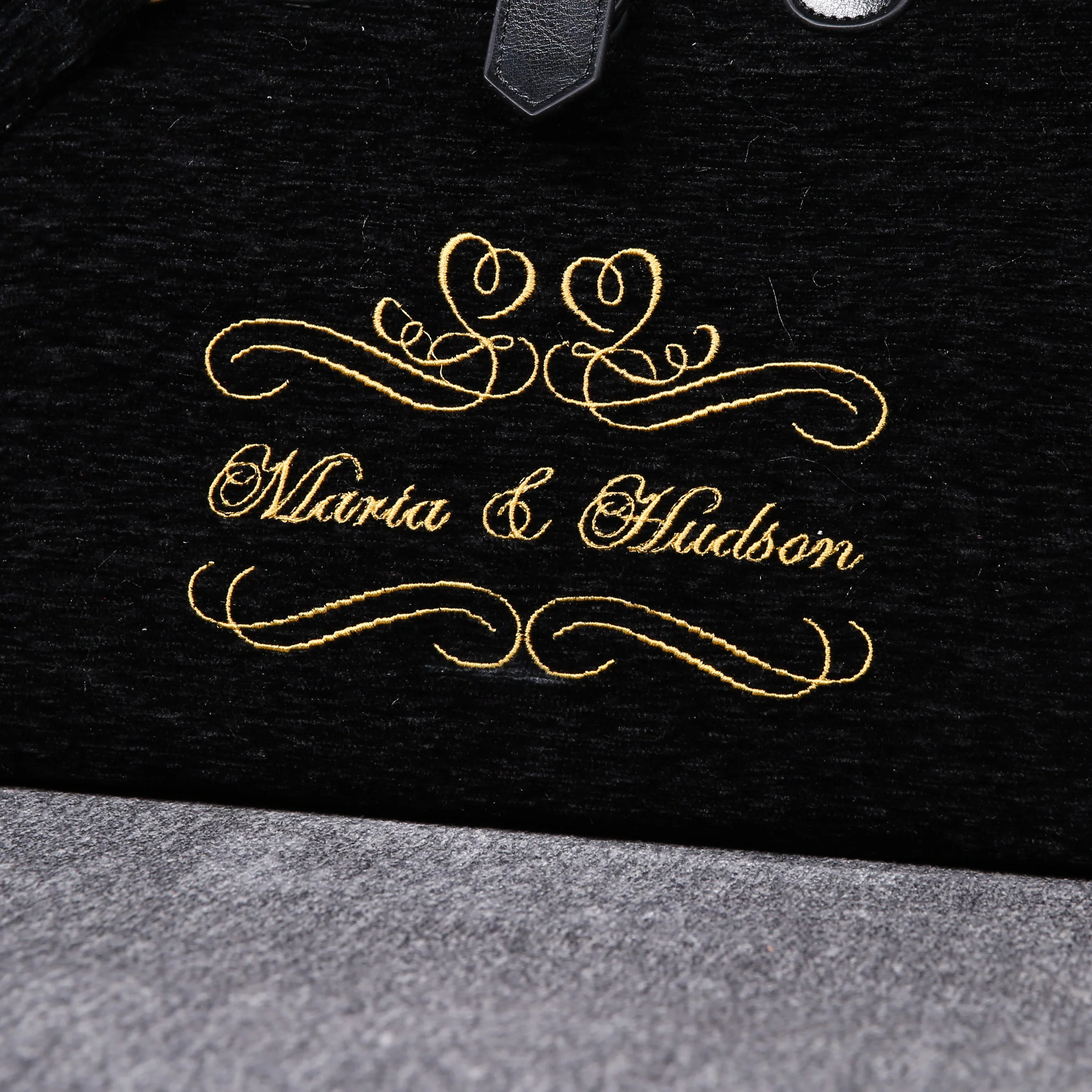 Luxury Monogrammed Black Purses - Image 3