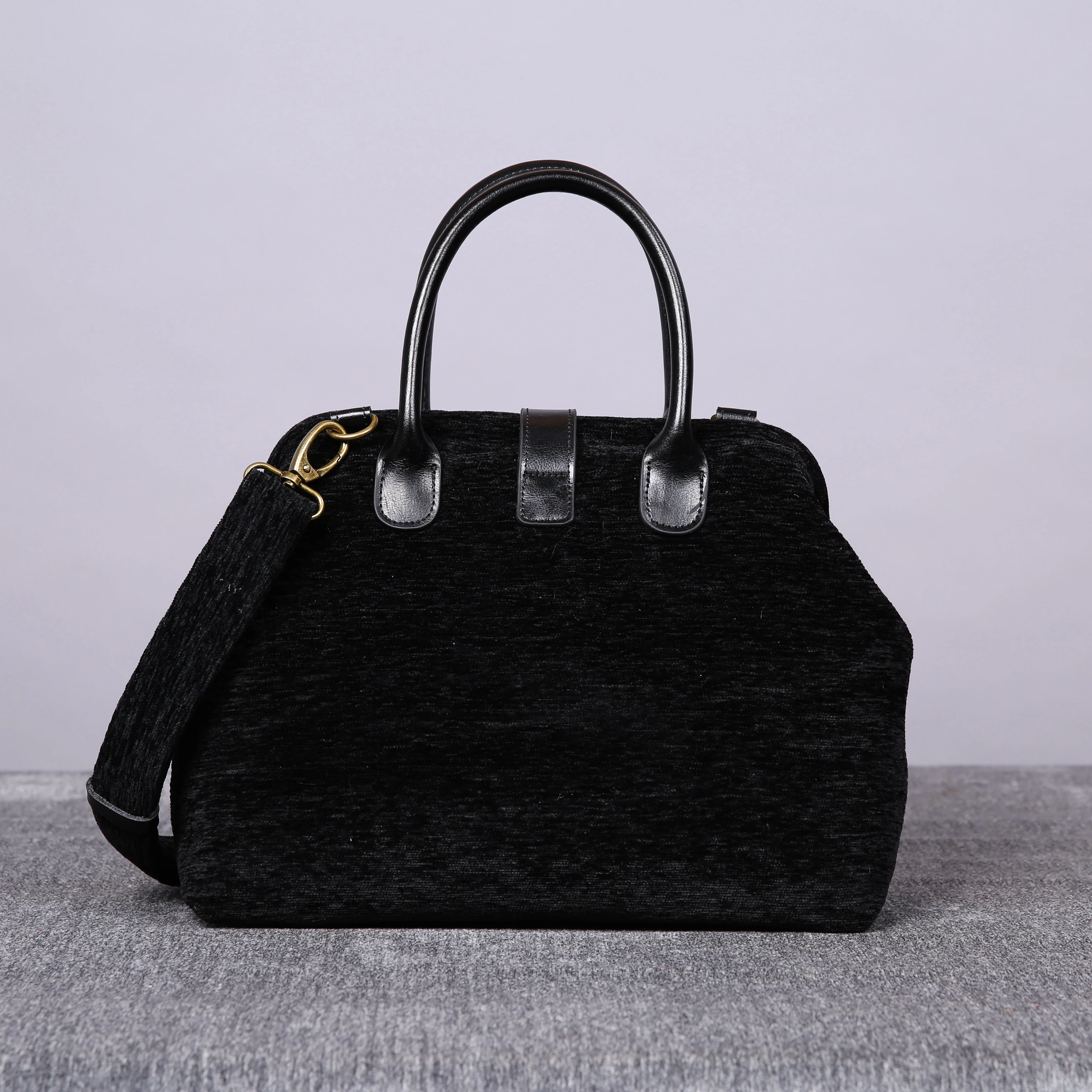 Luxury Monogrammed Black Purses - Image 7