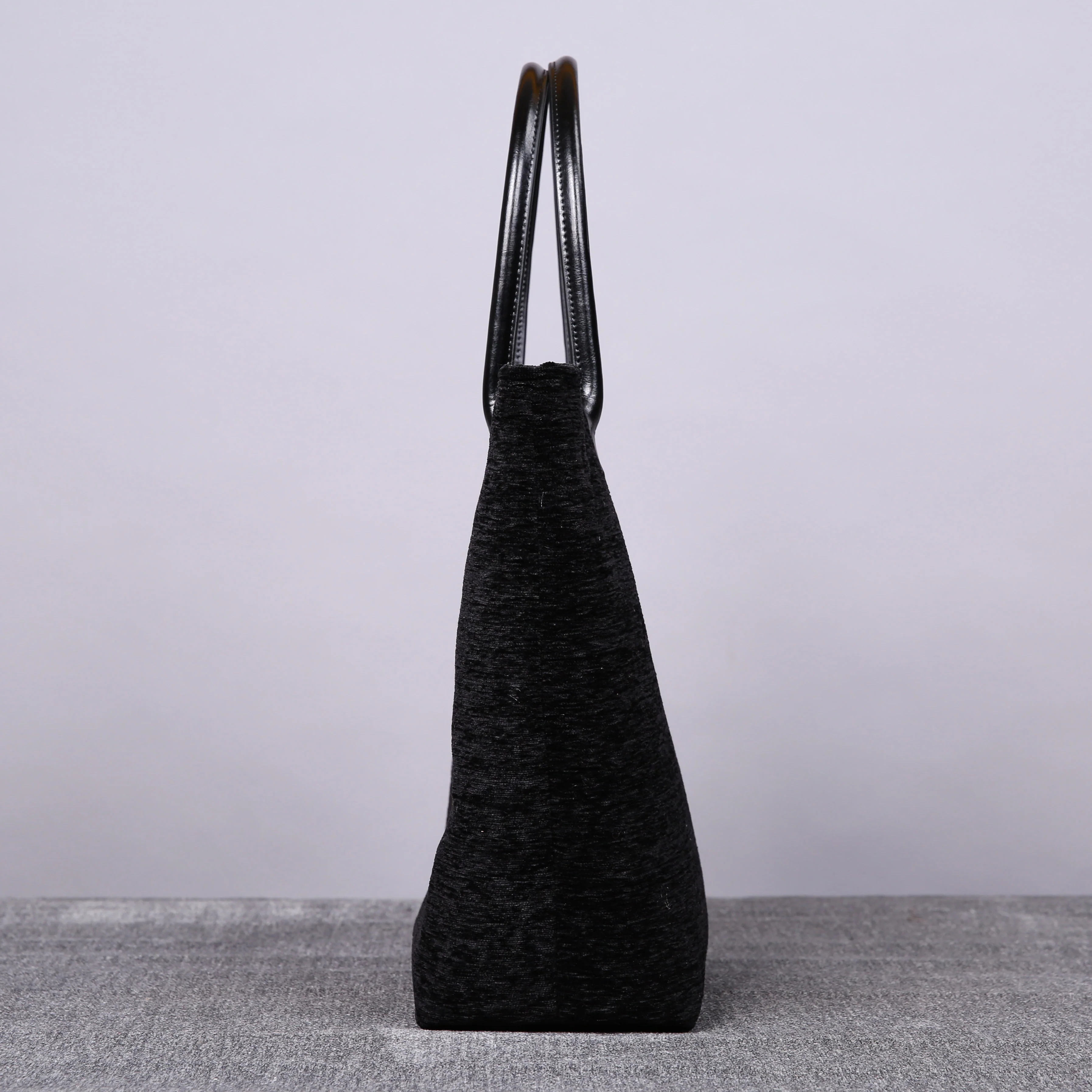 Luxury Monogrammed Black Tote - Image 6