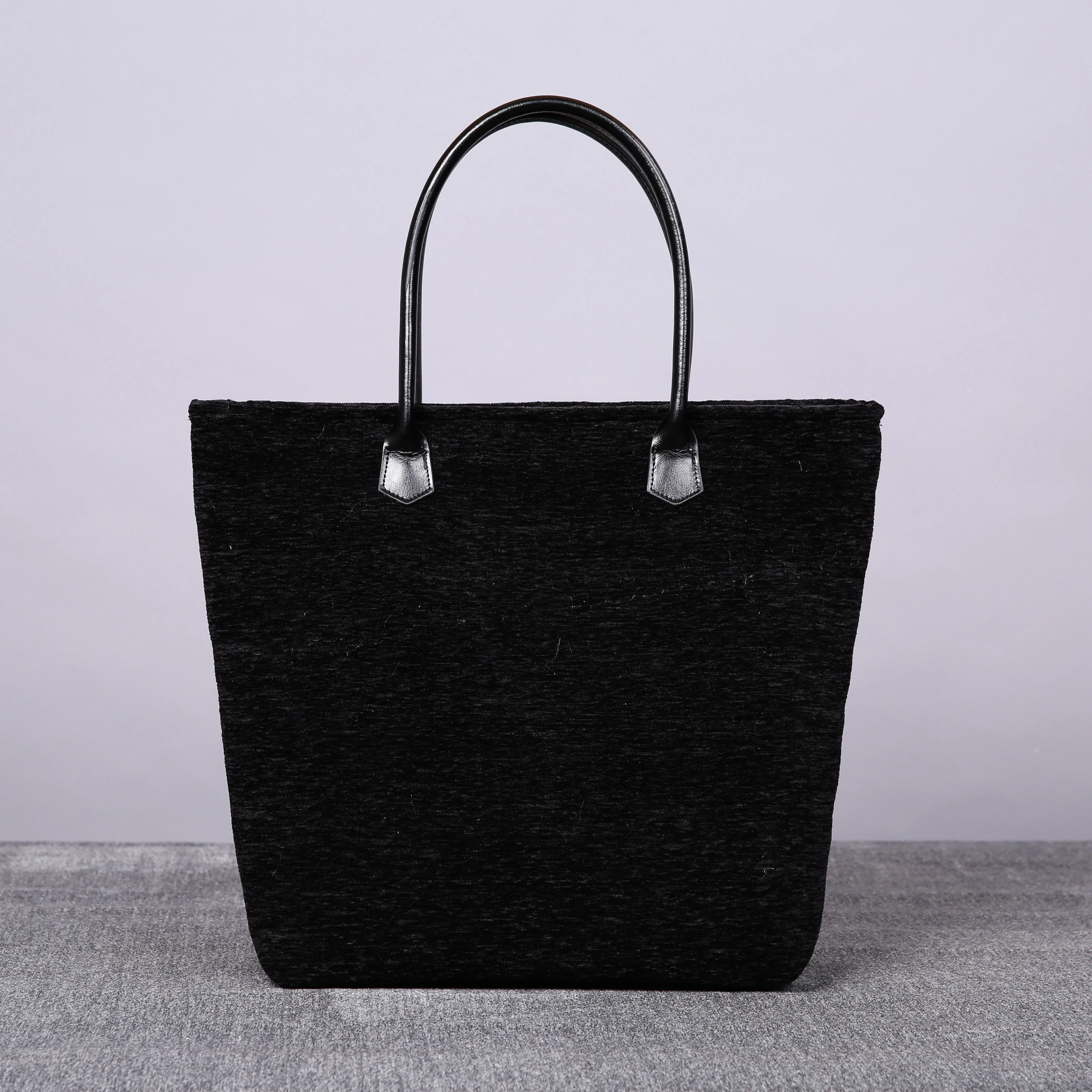 Luxury Monogrammed Black Tote - Image 7