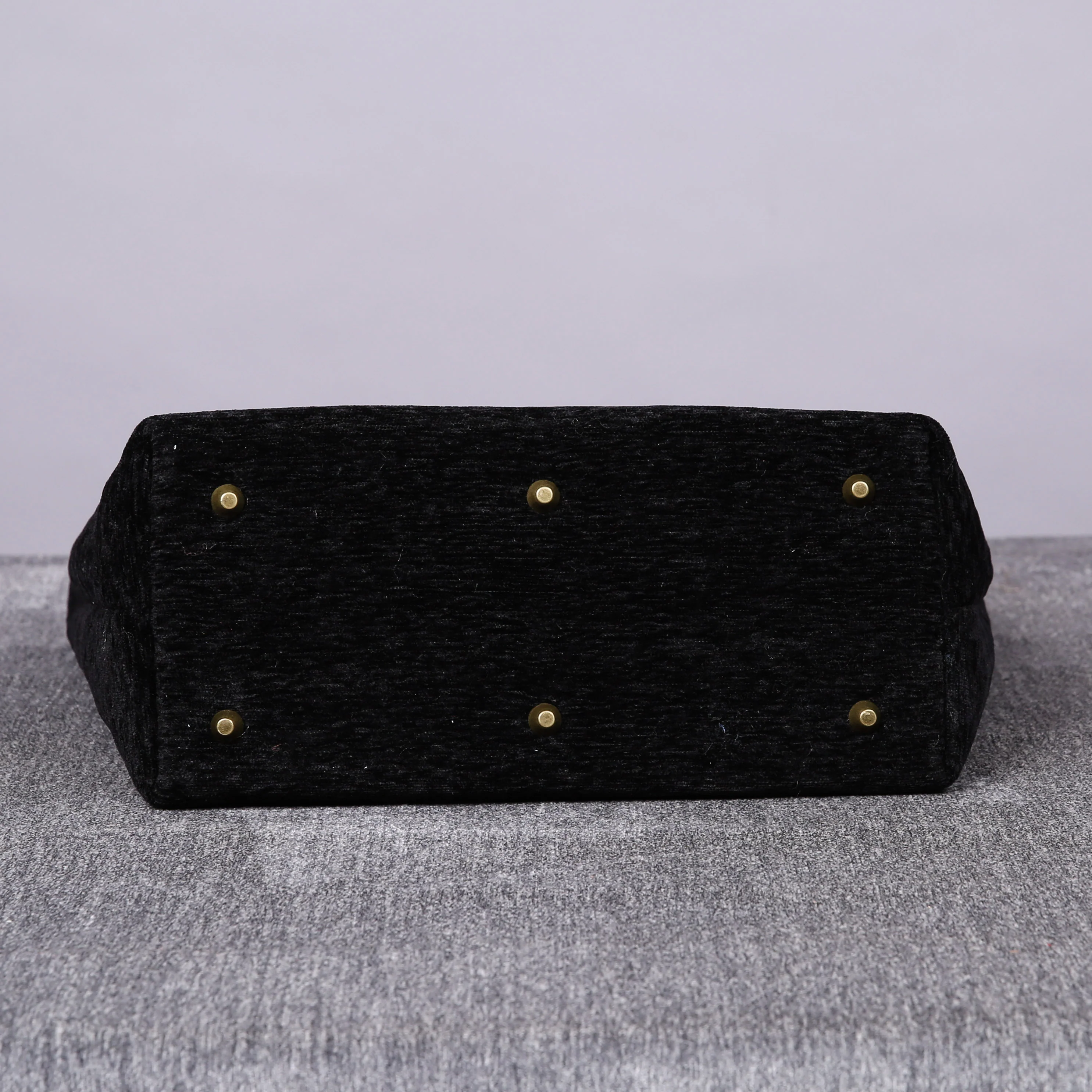 Luxury Monogrammed Black Tote - Image 8