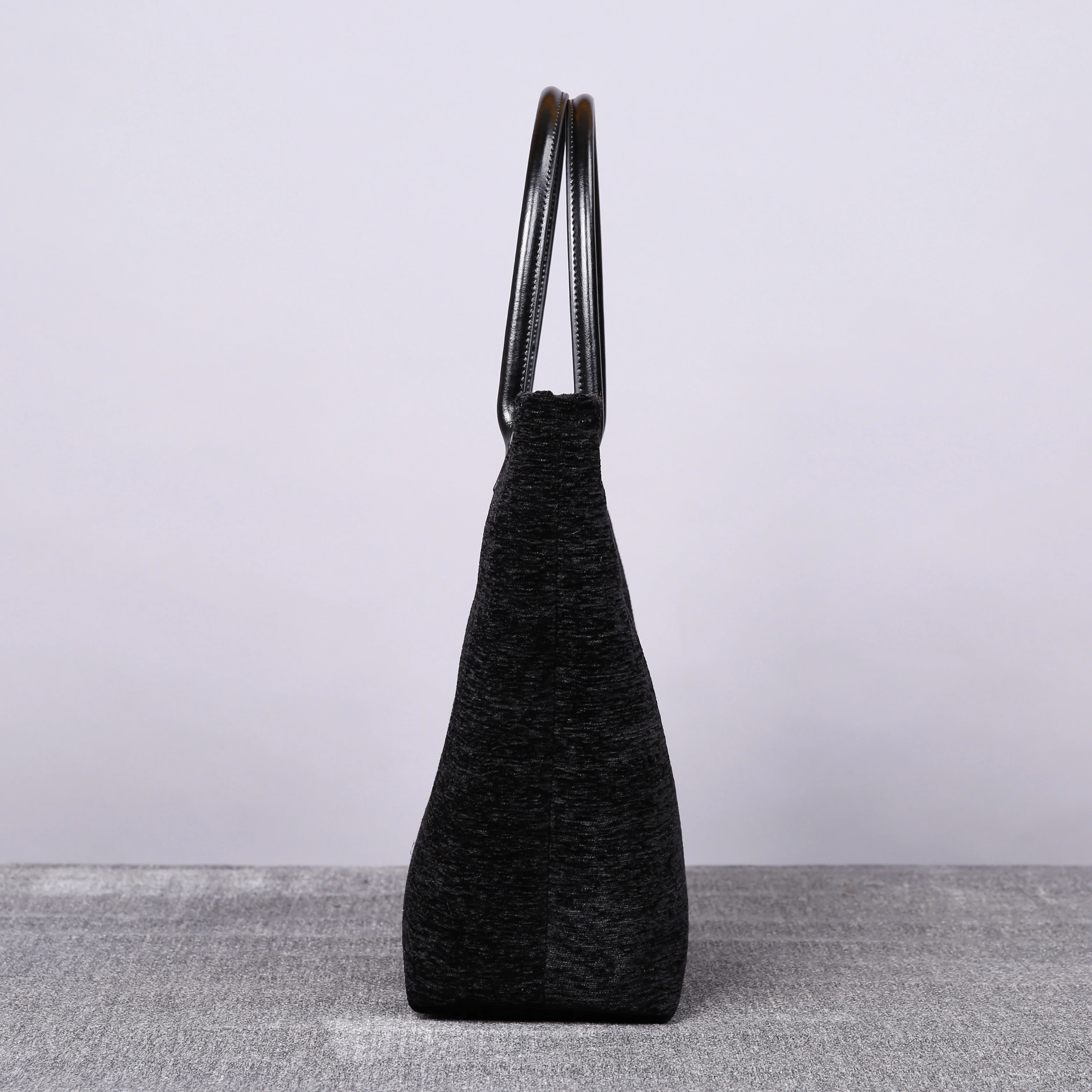 Luxury Monogrammed Black Tote - Image 6