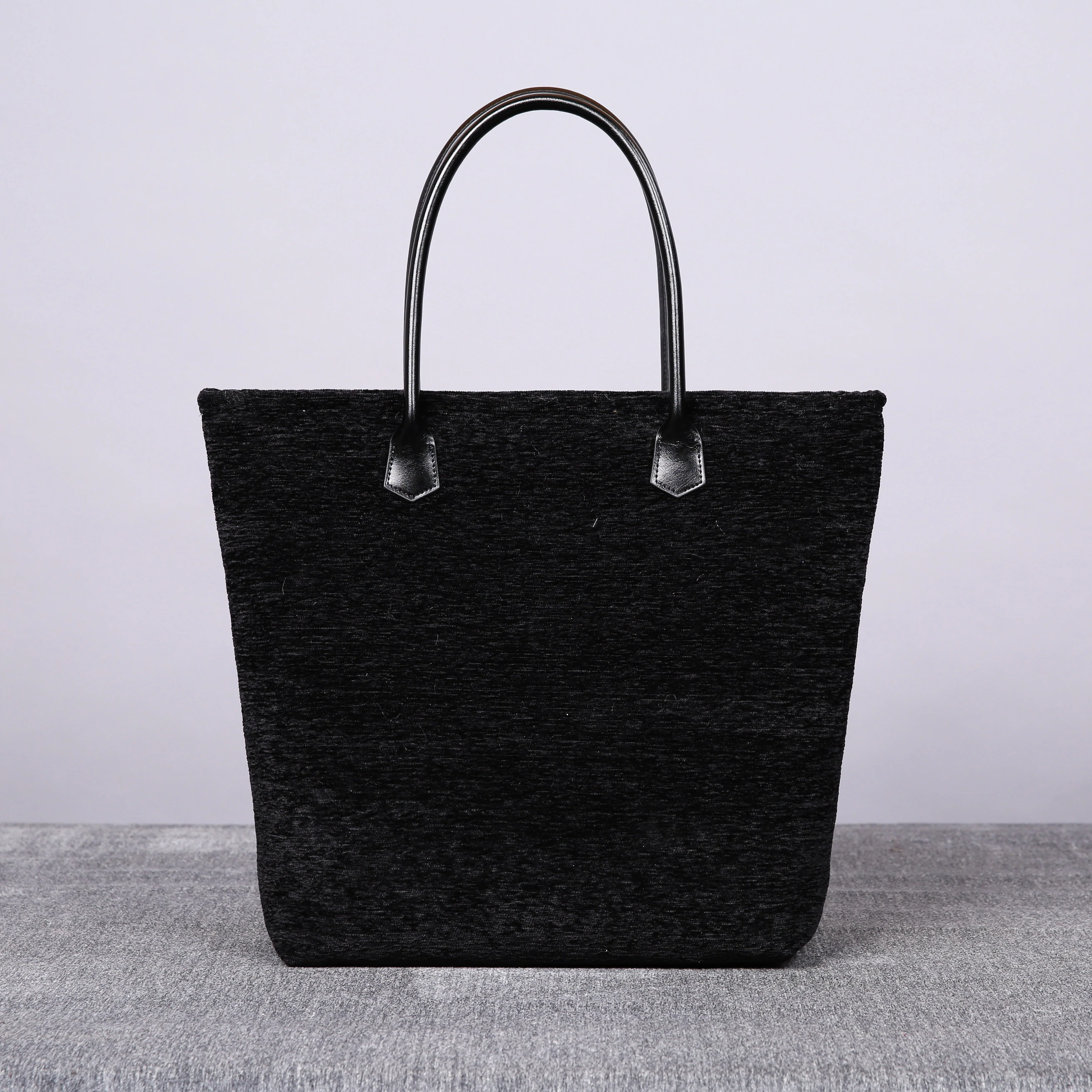 Luxury Monogrammed Black Tote - Image 7