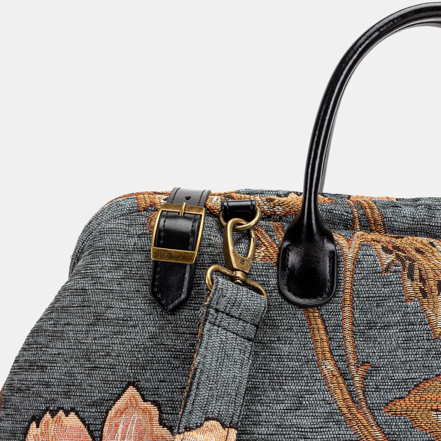 Magnolia Flower Large Carpetbag - Image 4