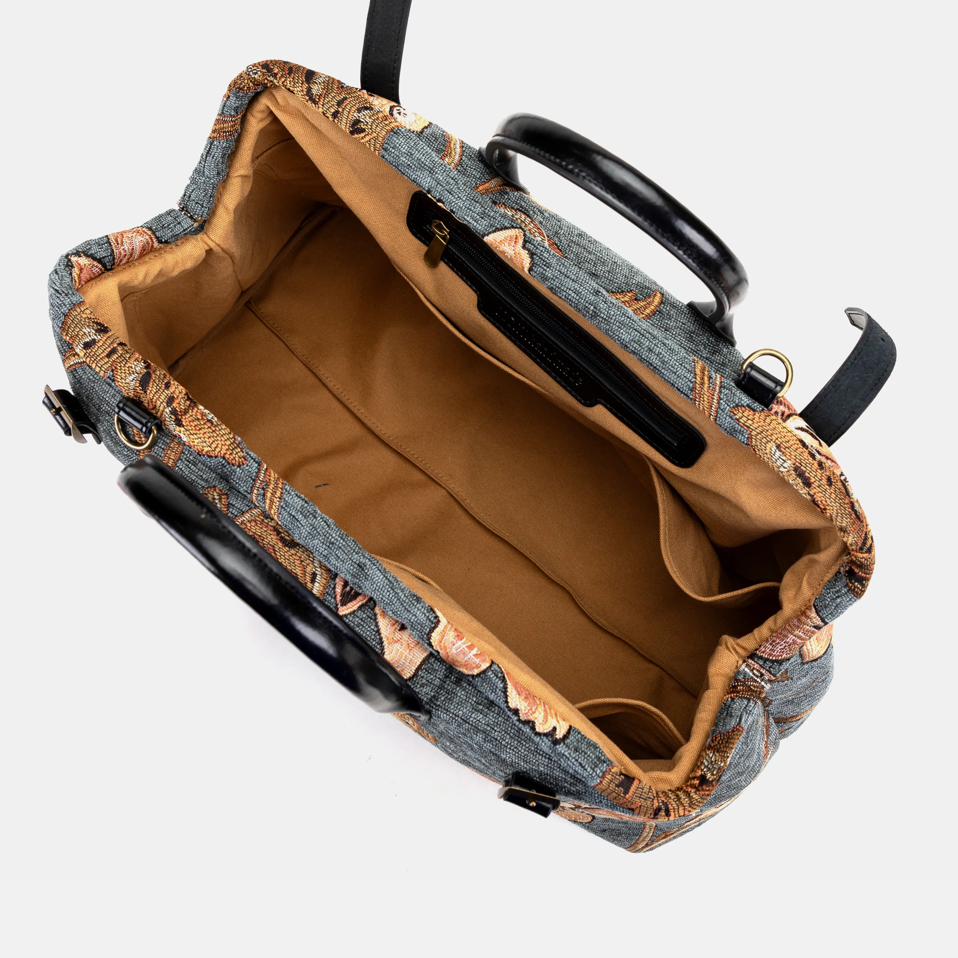 Magnolia Flower Large Carpetbag - Image 8