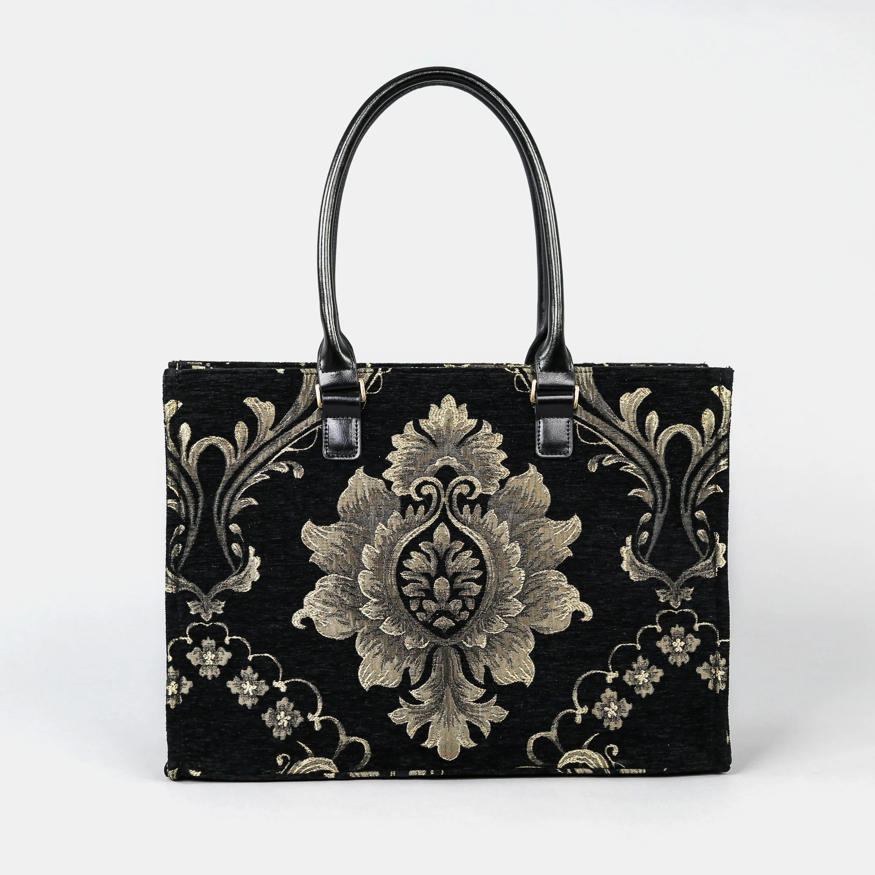 Majesty Black Laptop Work Tote