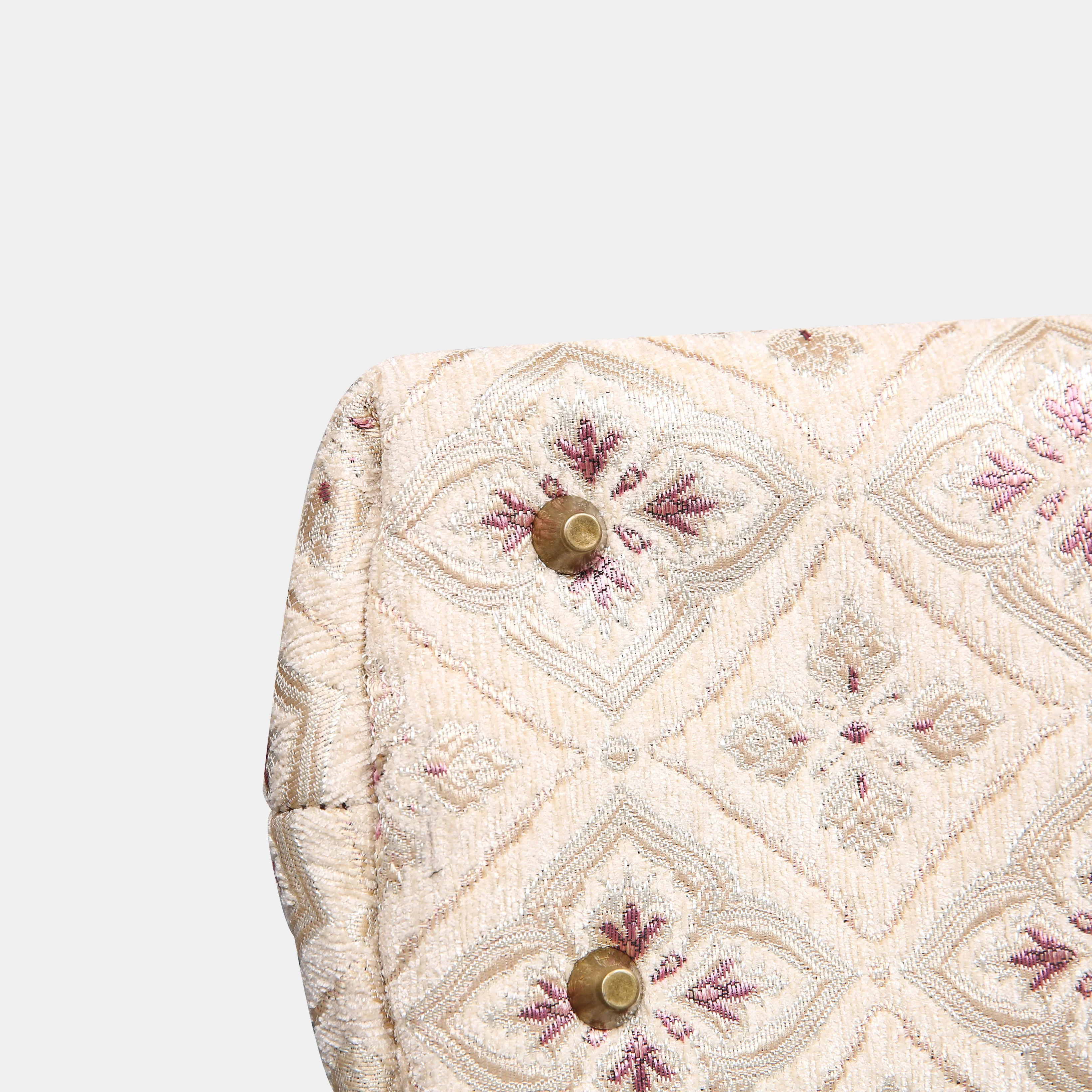 Ethnic Cream Carpet Satchel - Image 5