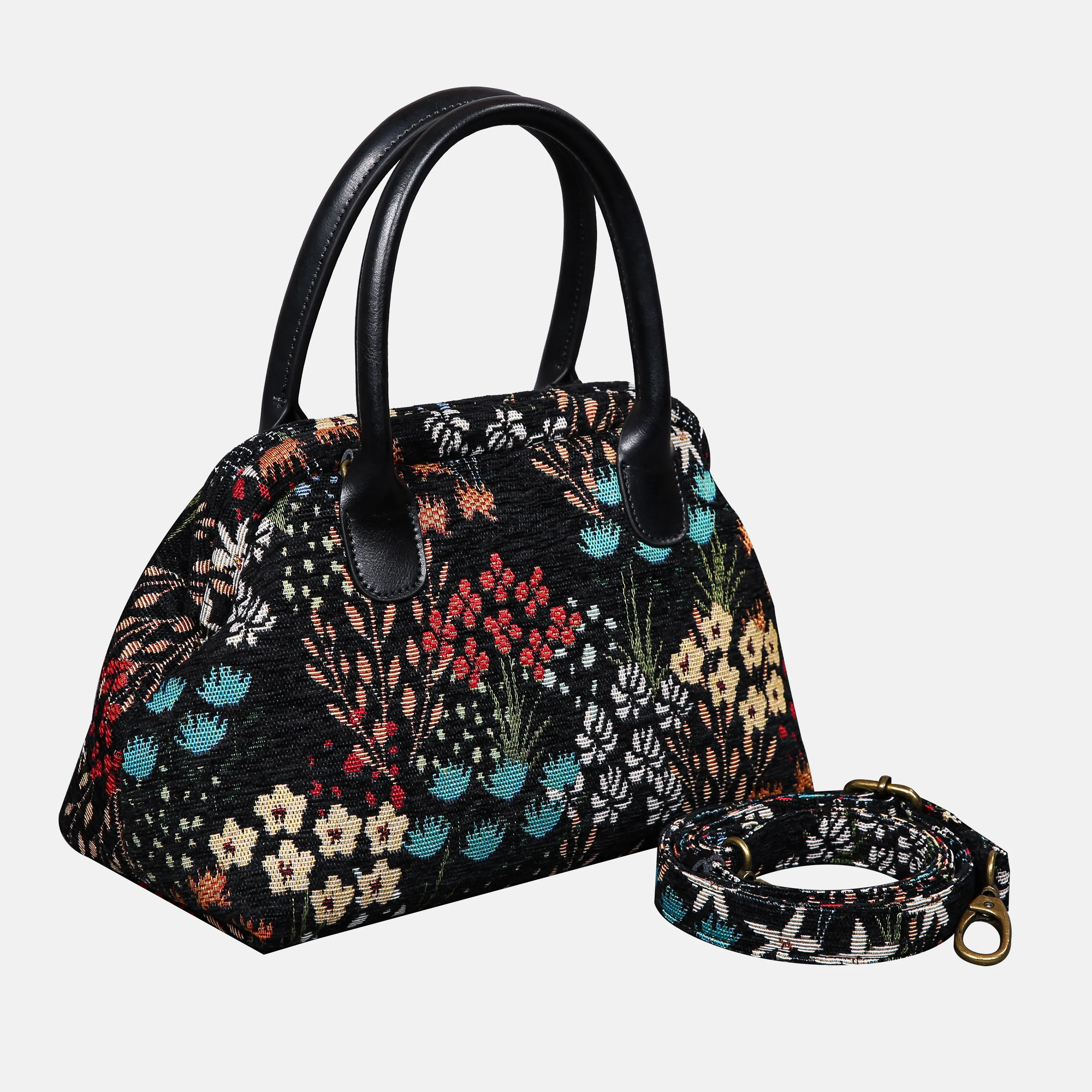 Night Garden Carpet Satchel - Image 2