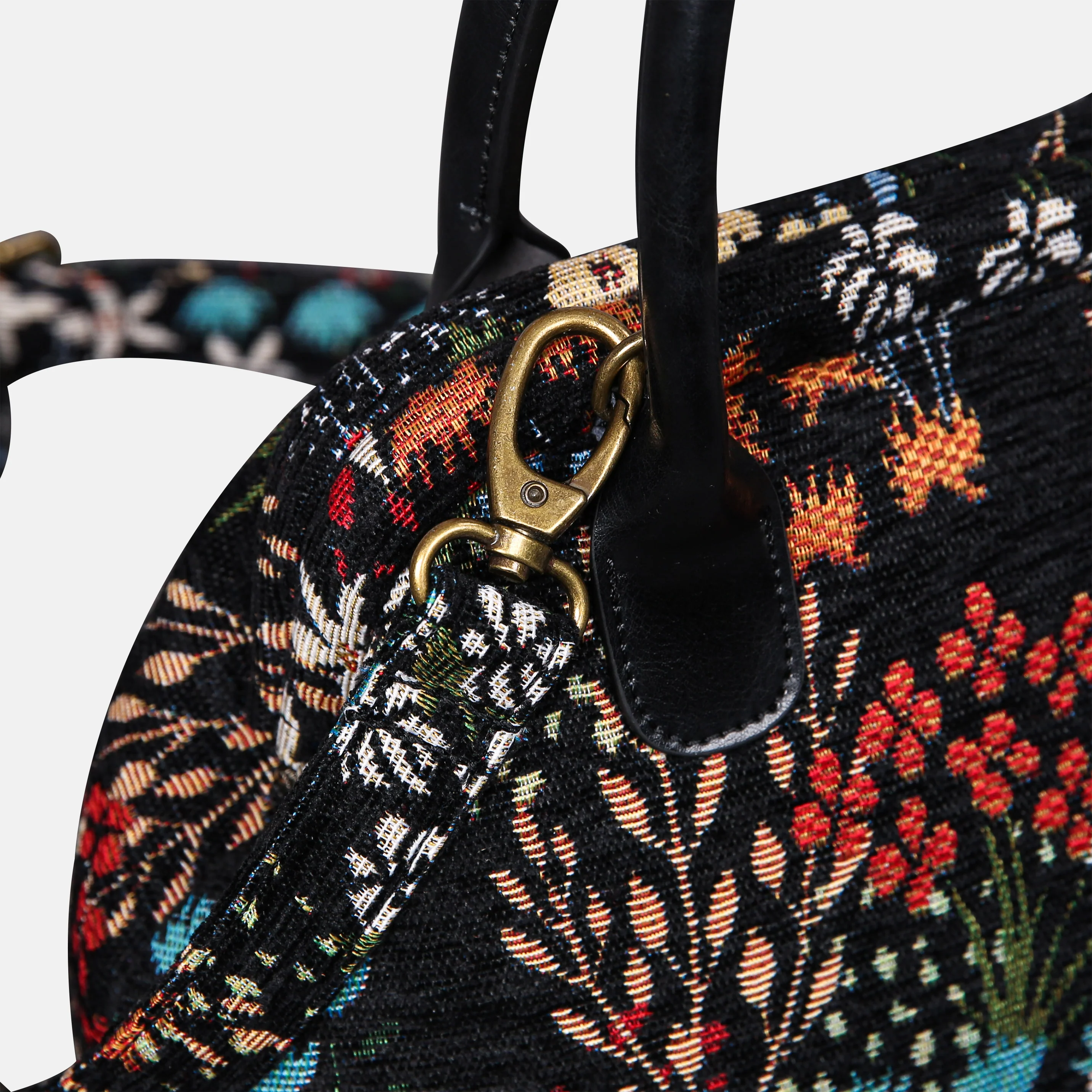 Night Garden Carpet Satchel - Image 4
