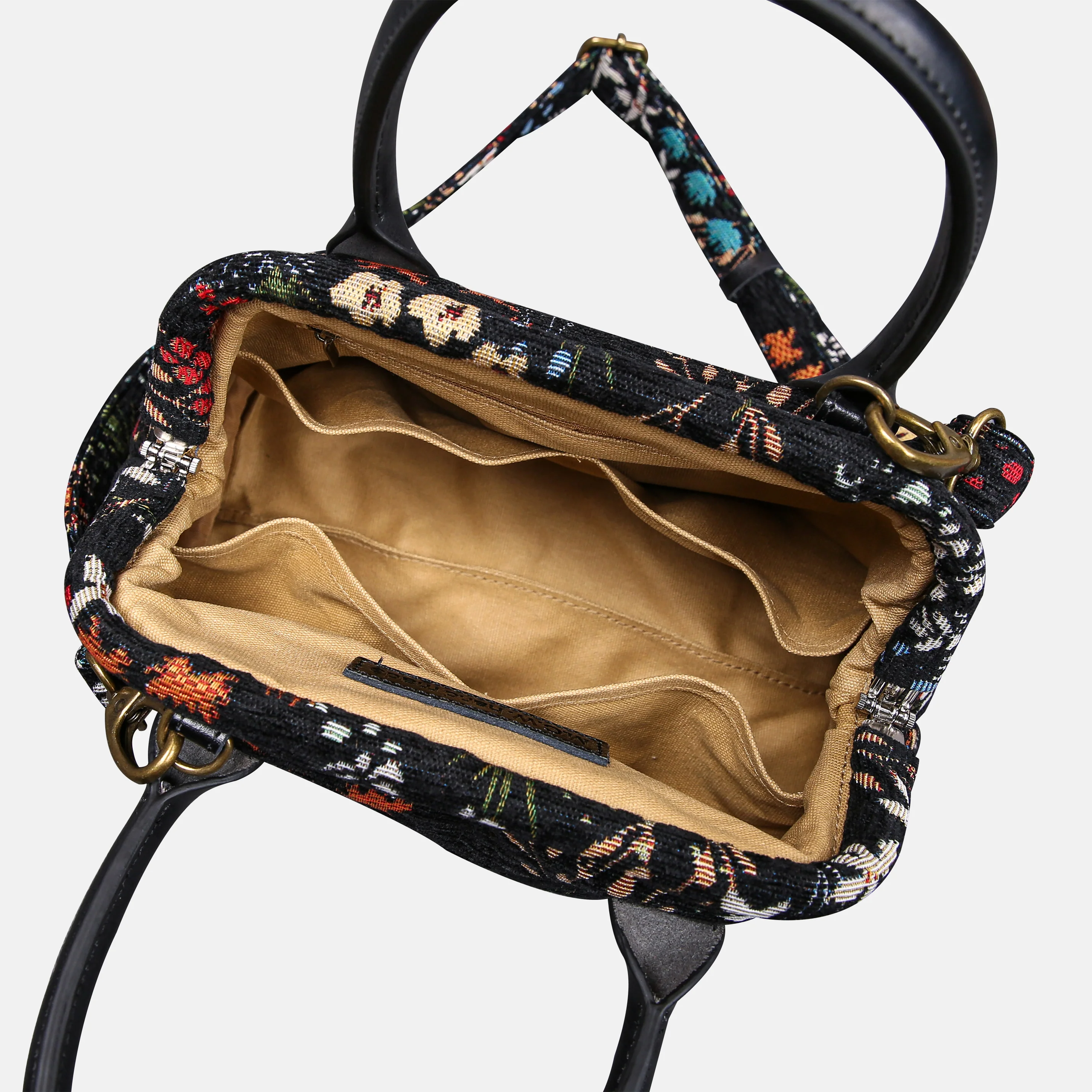 Night Garden Carpet Satchel - Image 6
