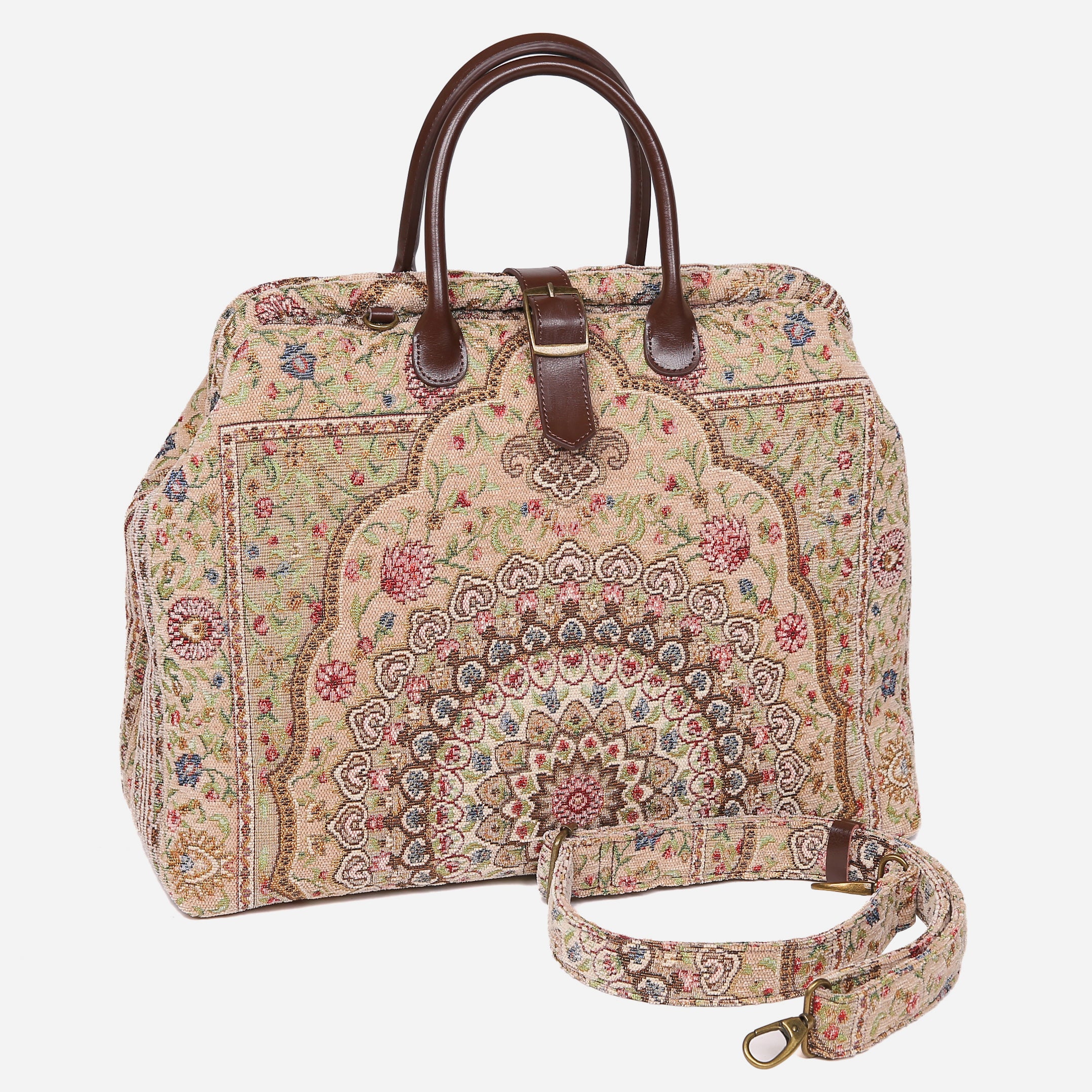 Oriental Beige Mary Poppins Weekender - Image 3