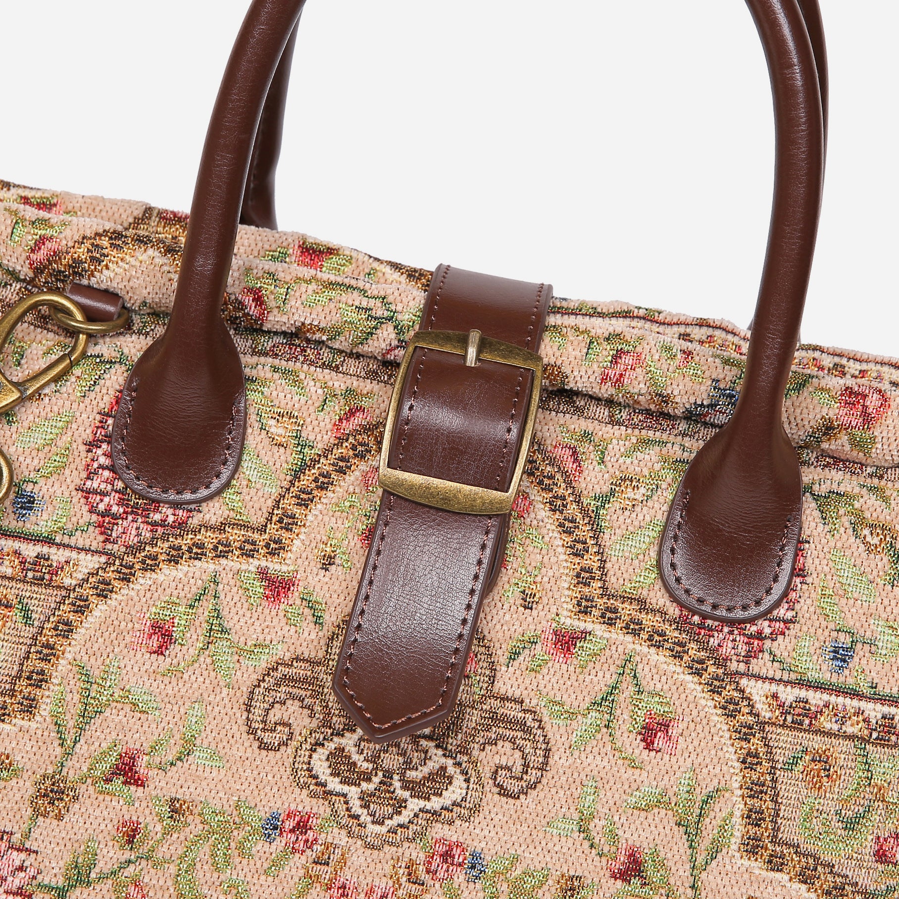 Oriental Beige Mary Poppins Weekender - Image 5