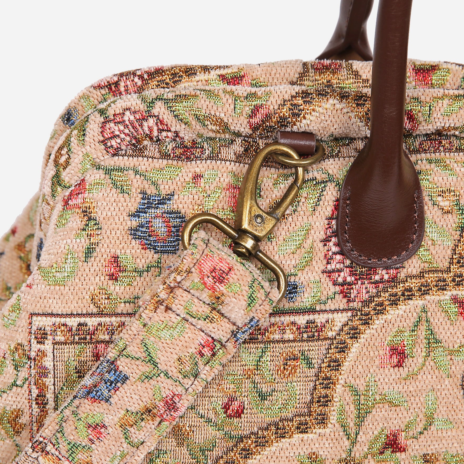 Oriental Beige Mary Poppins Weekender - Image 6