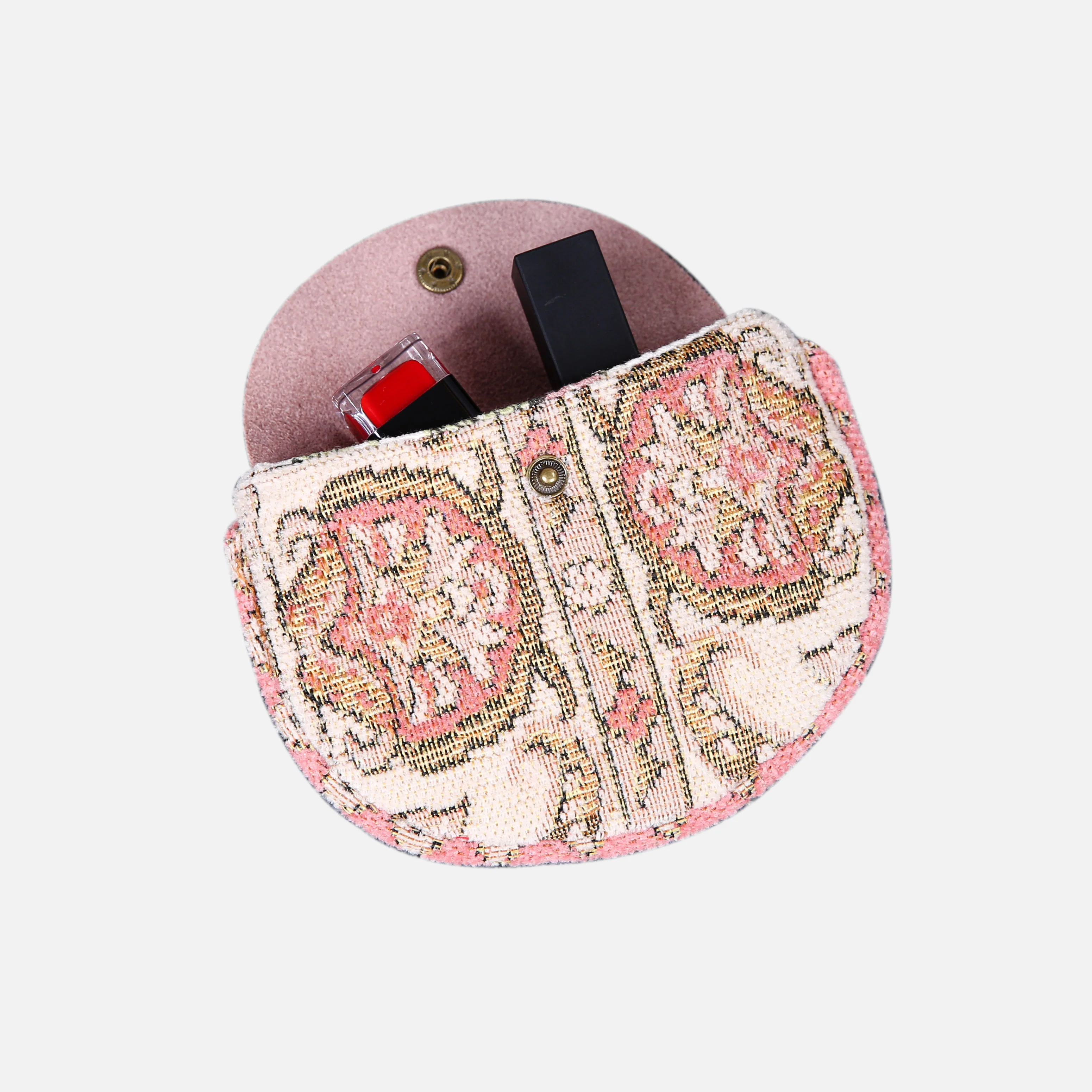 Golden Age Pink Rosary Bag - Image 4