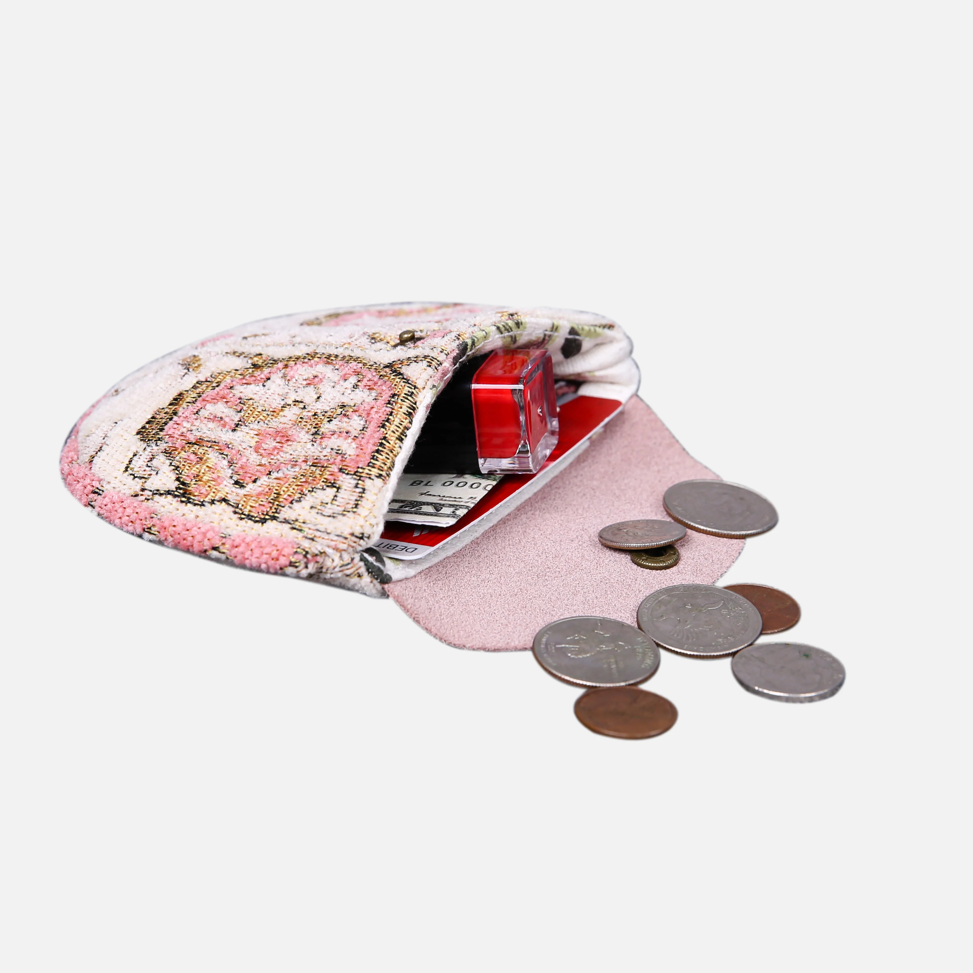 Golden Age Pink Rosary Bag - Image 5