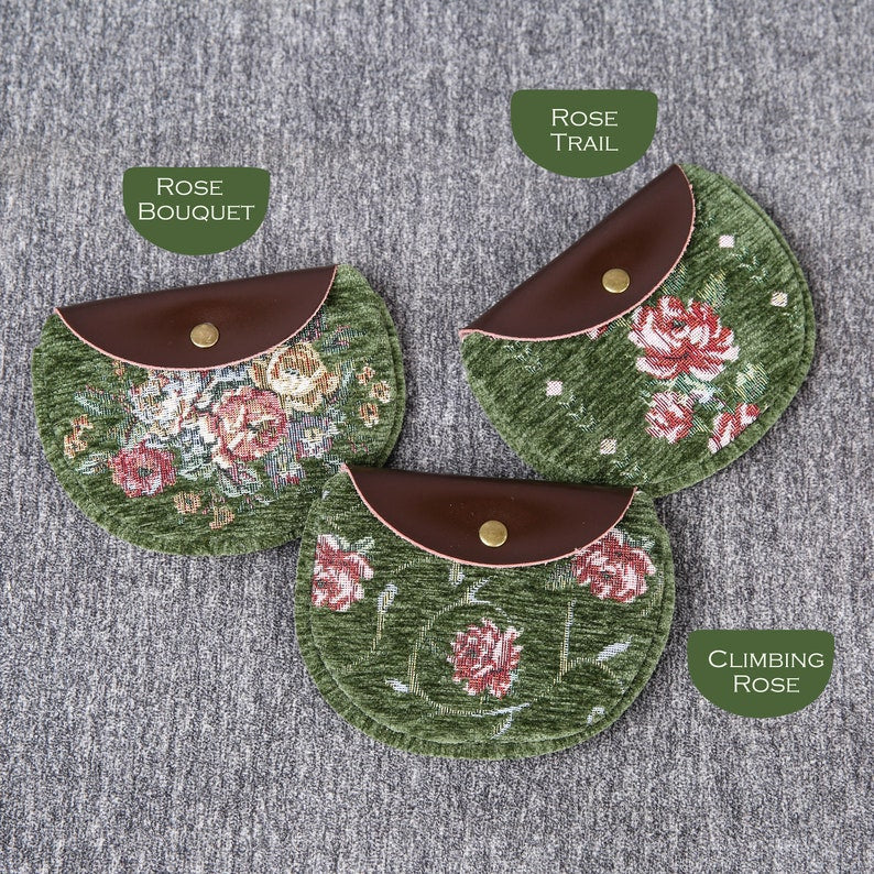 Rose Series Arugula Green Rosary Bag - Image 7