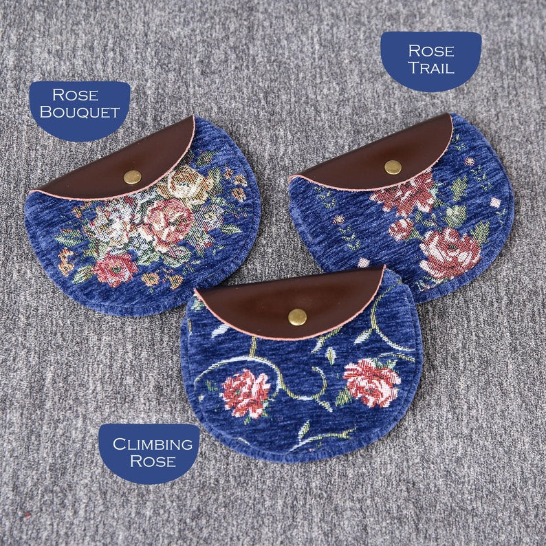 Rose Series Blue Rosary Bag - Image 7
