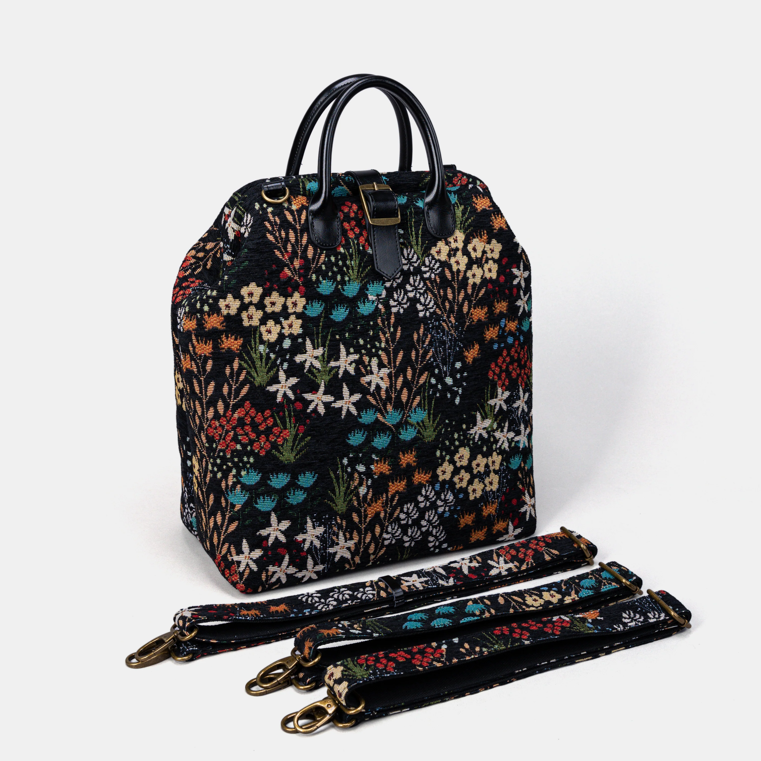 Night Garden Carpet Laptop Backpack - Image 4