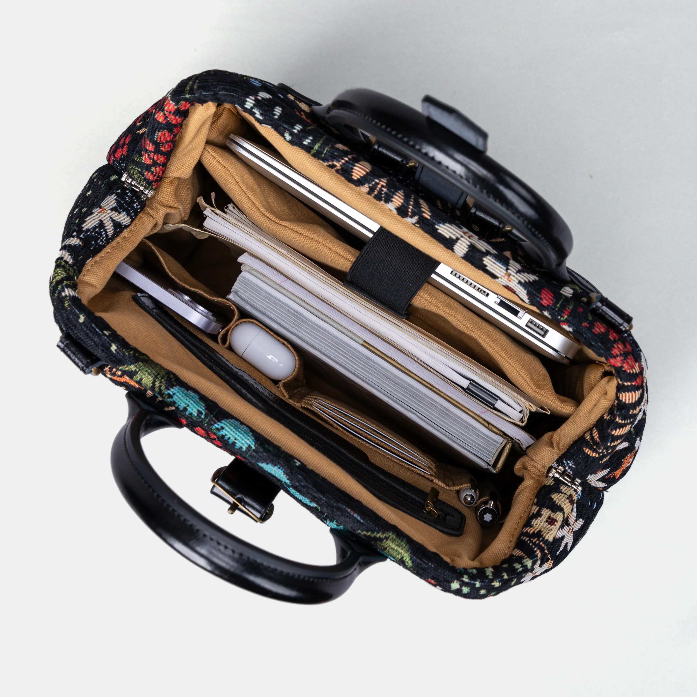 Night Garden Carpet Laptop Backpack - Image 8