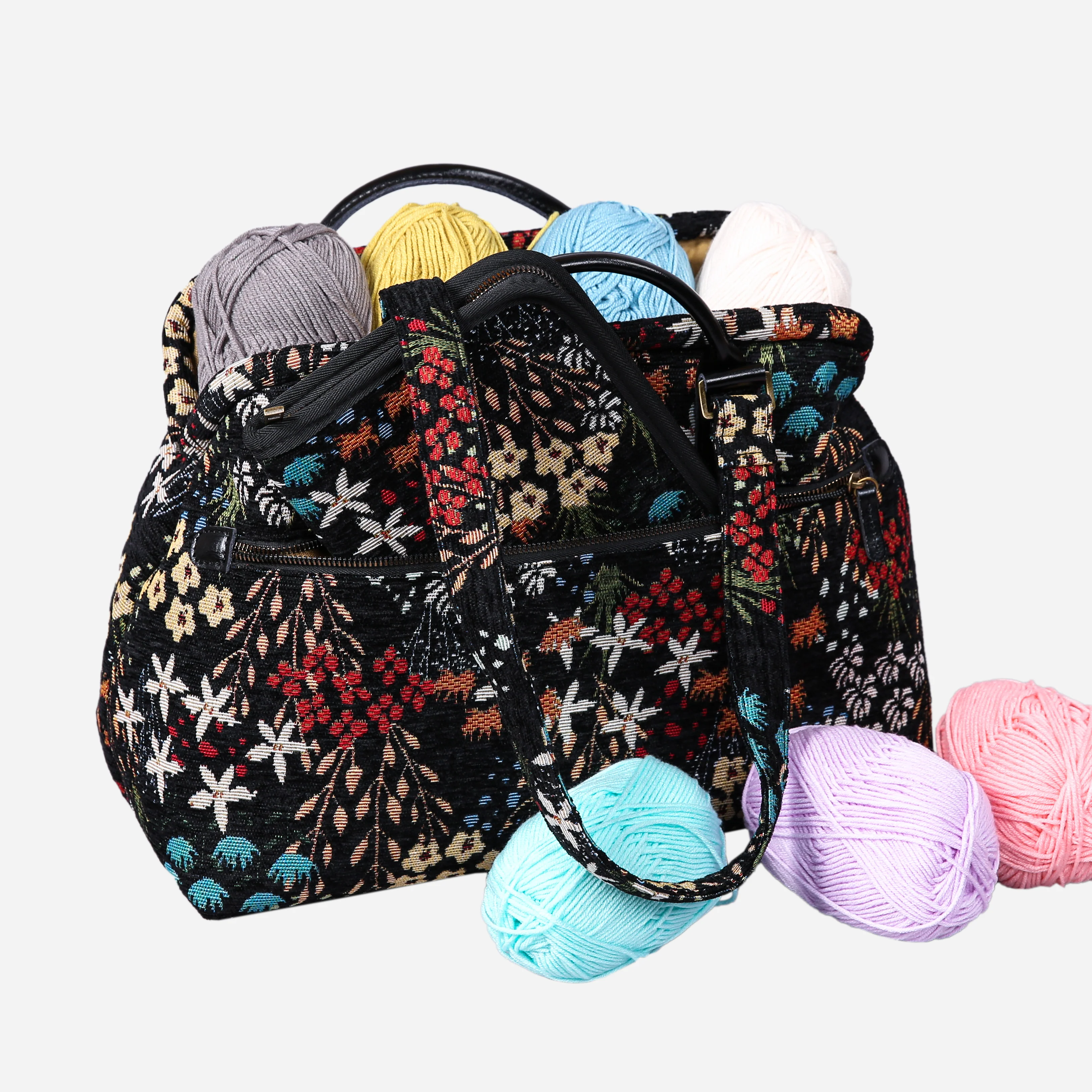 Night Garden Knitting Project Bag - Image 5