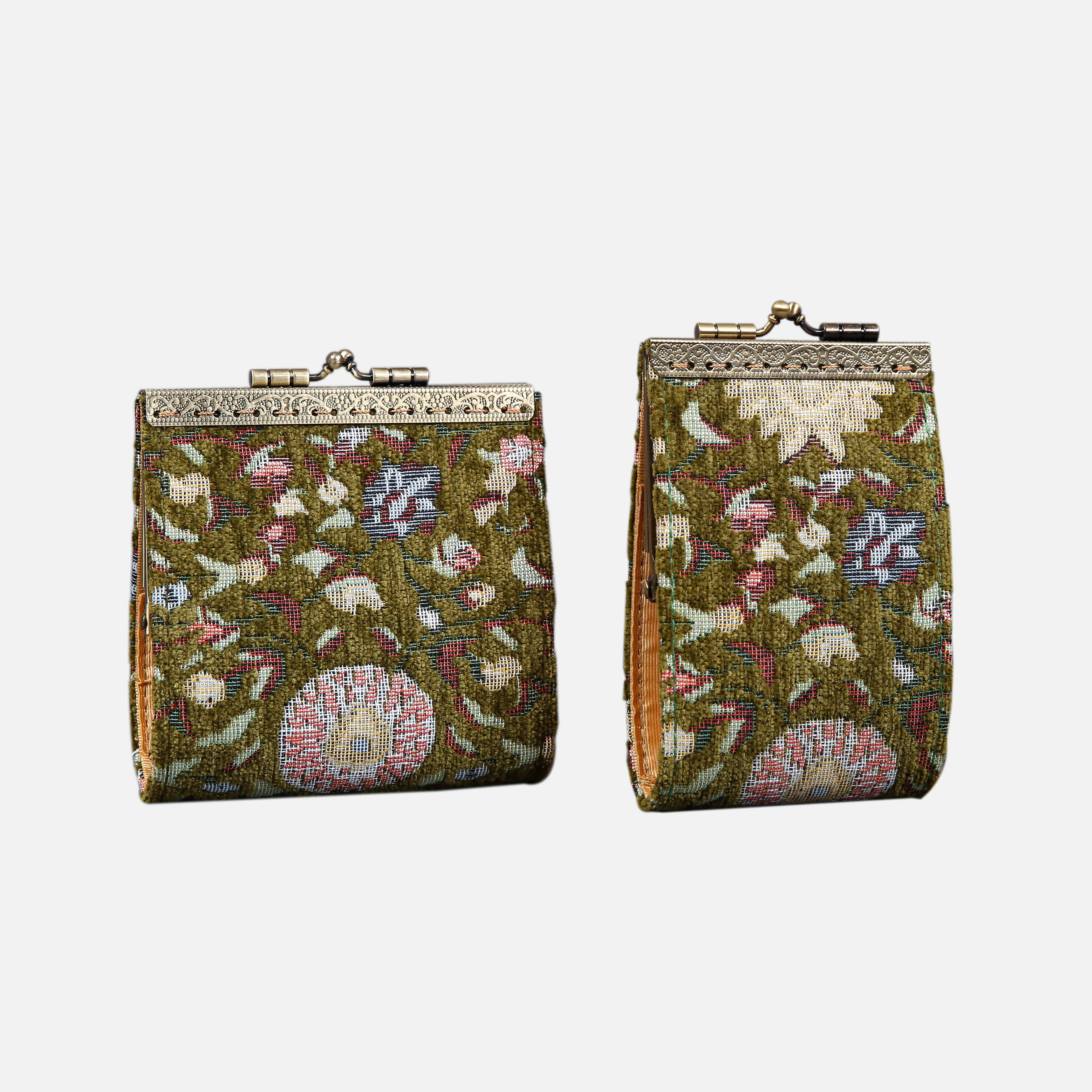 Oriental Avocado Card Wallet