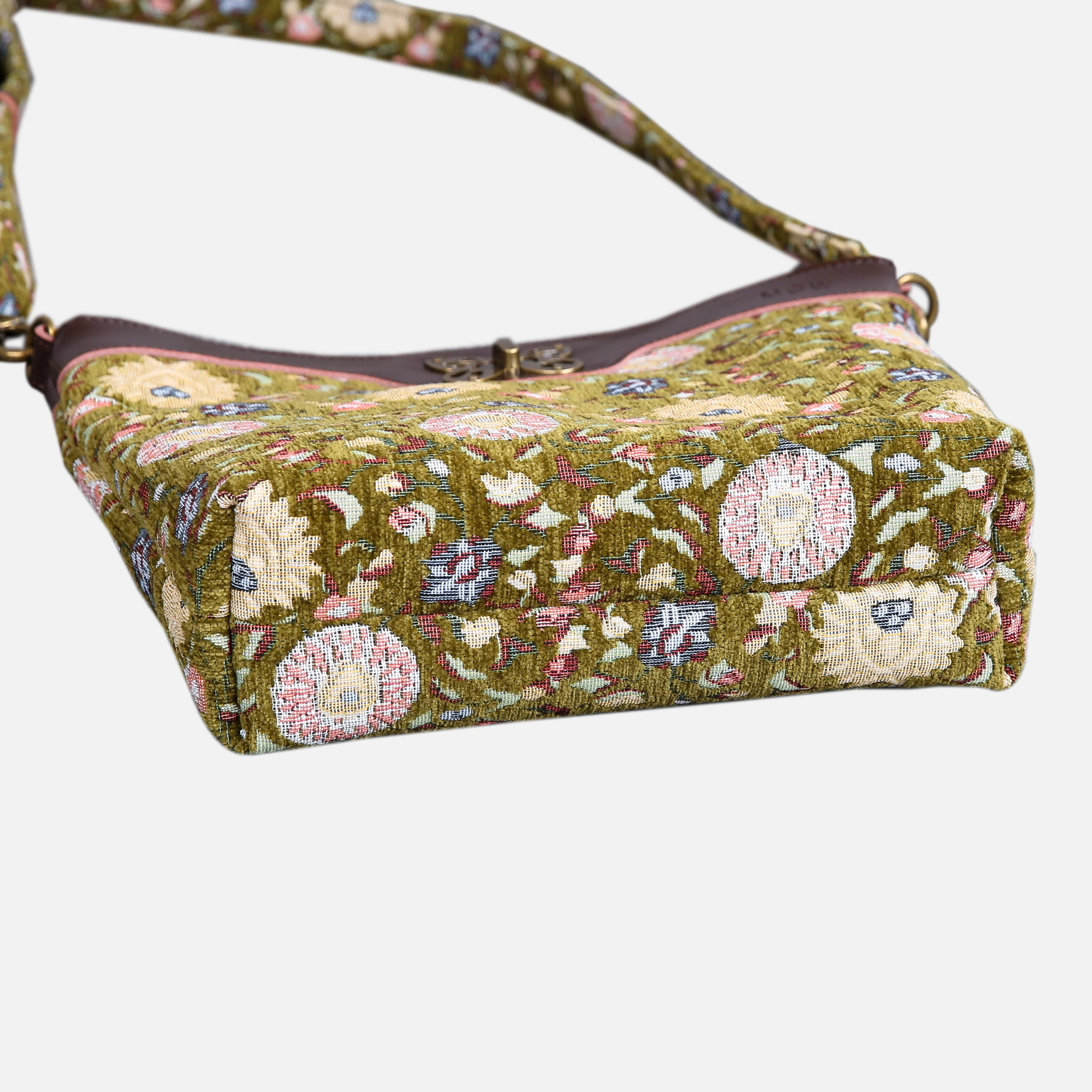 Oriental Avocado Butterfly Crossbody Bag - Image 3
