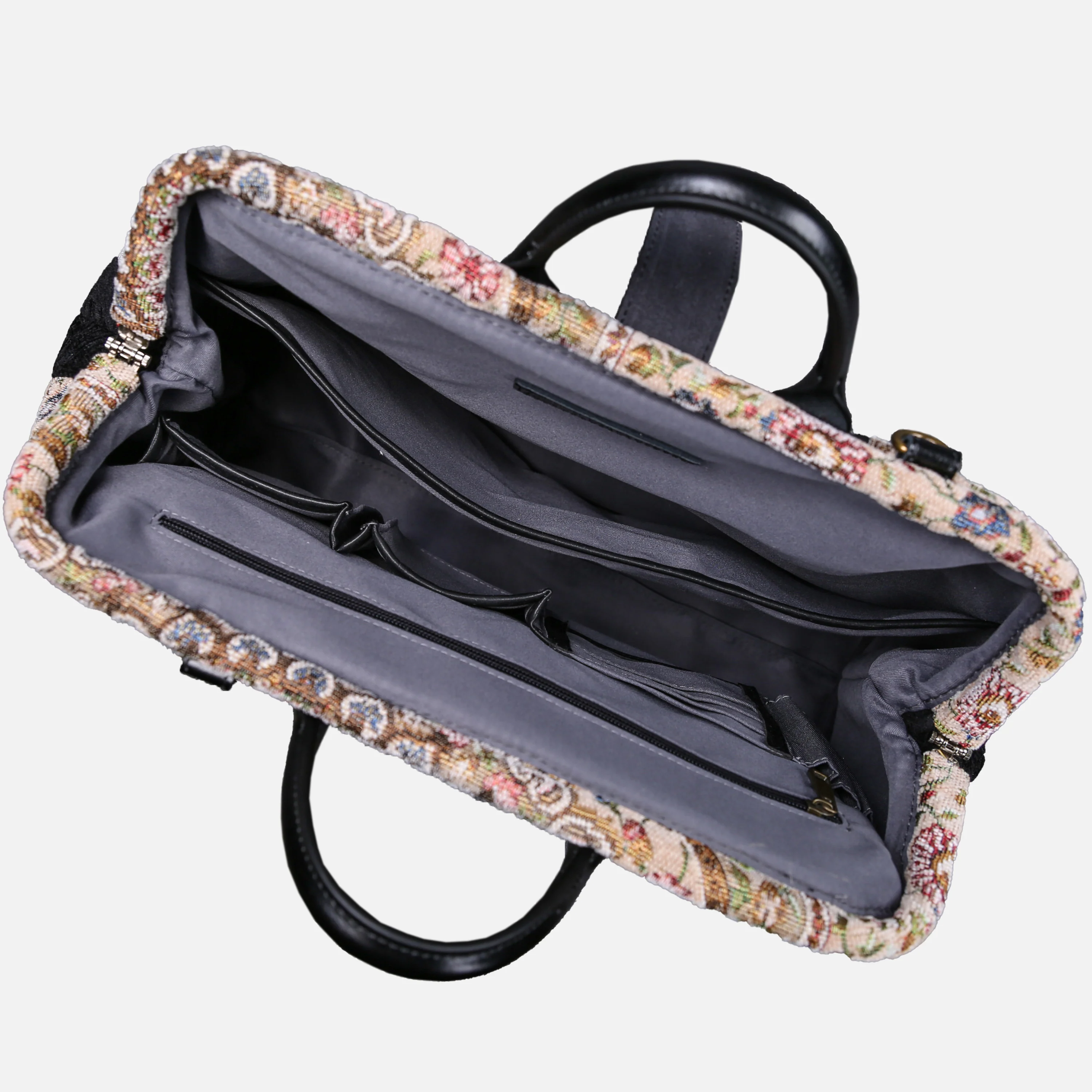 Oriental Beige Laptop Work Bag - Image 5