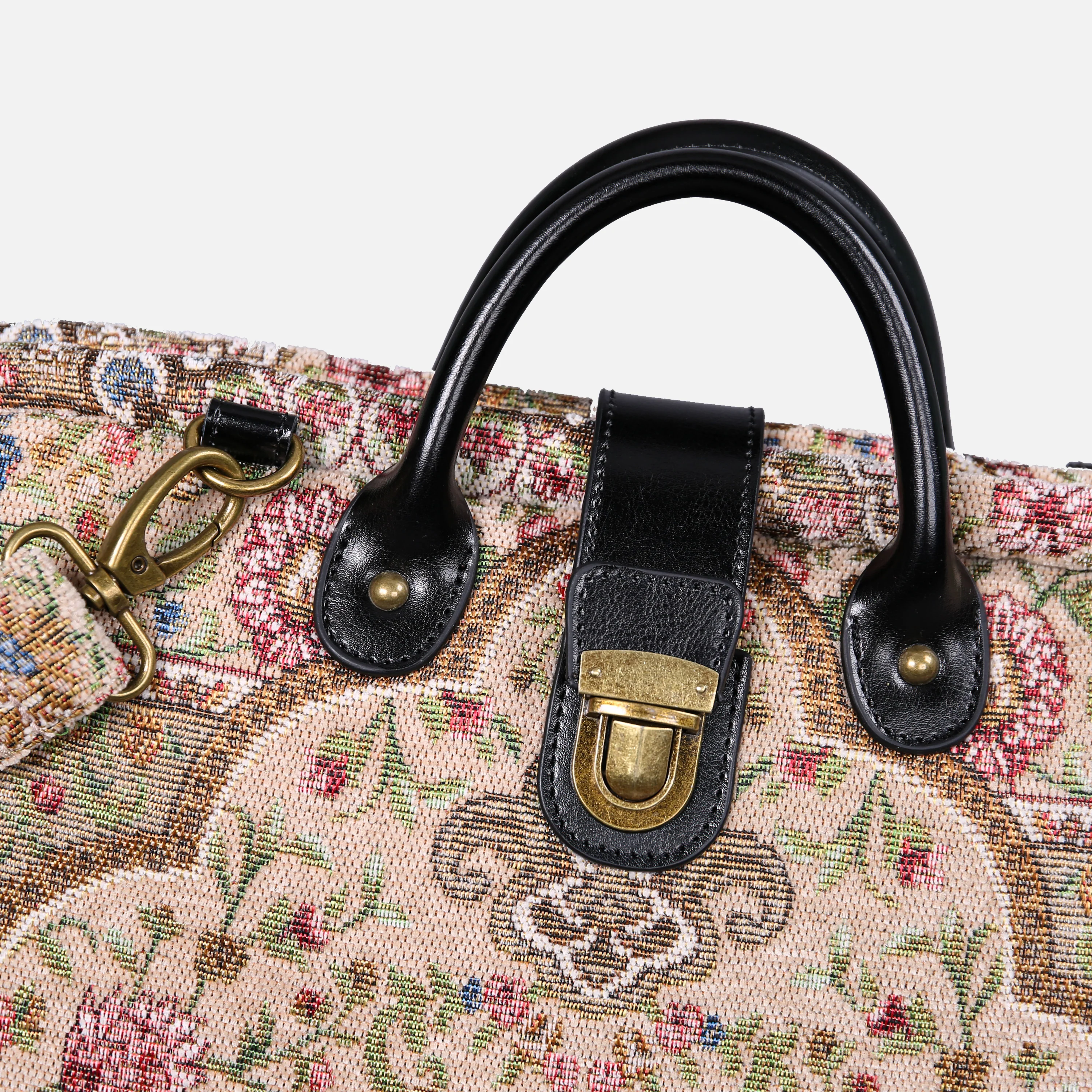 Oriental Beige Laptop Work Bag - Image 7