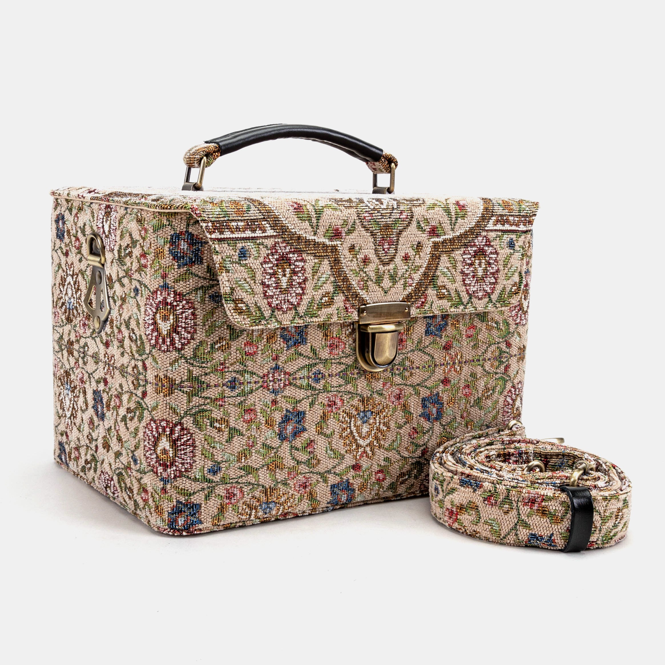 Oriental Beige Josephine Large Train Case - Image 2