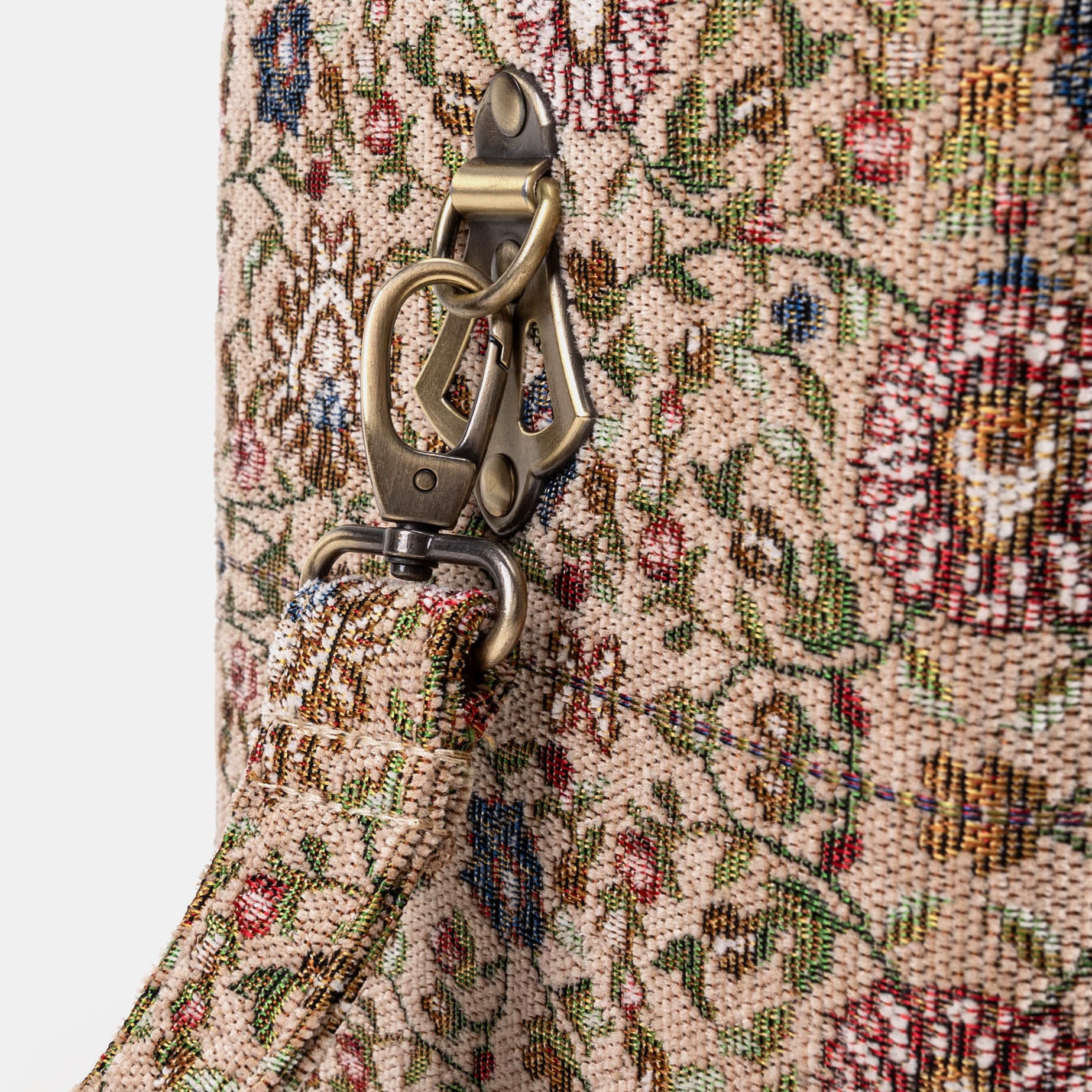 Oriental Beige Josephine Large Train Case - Image 7