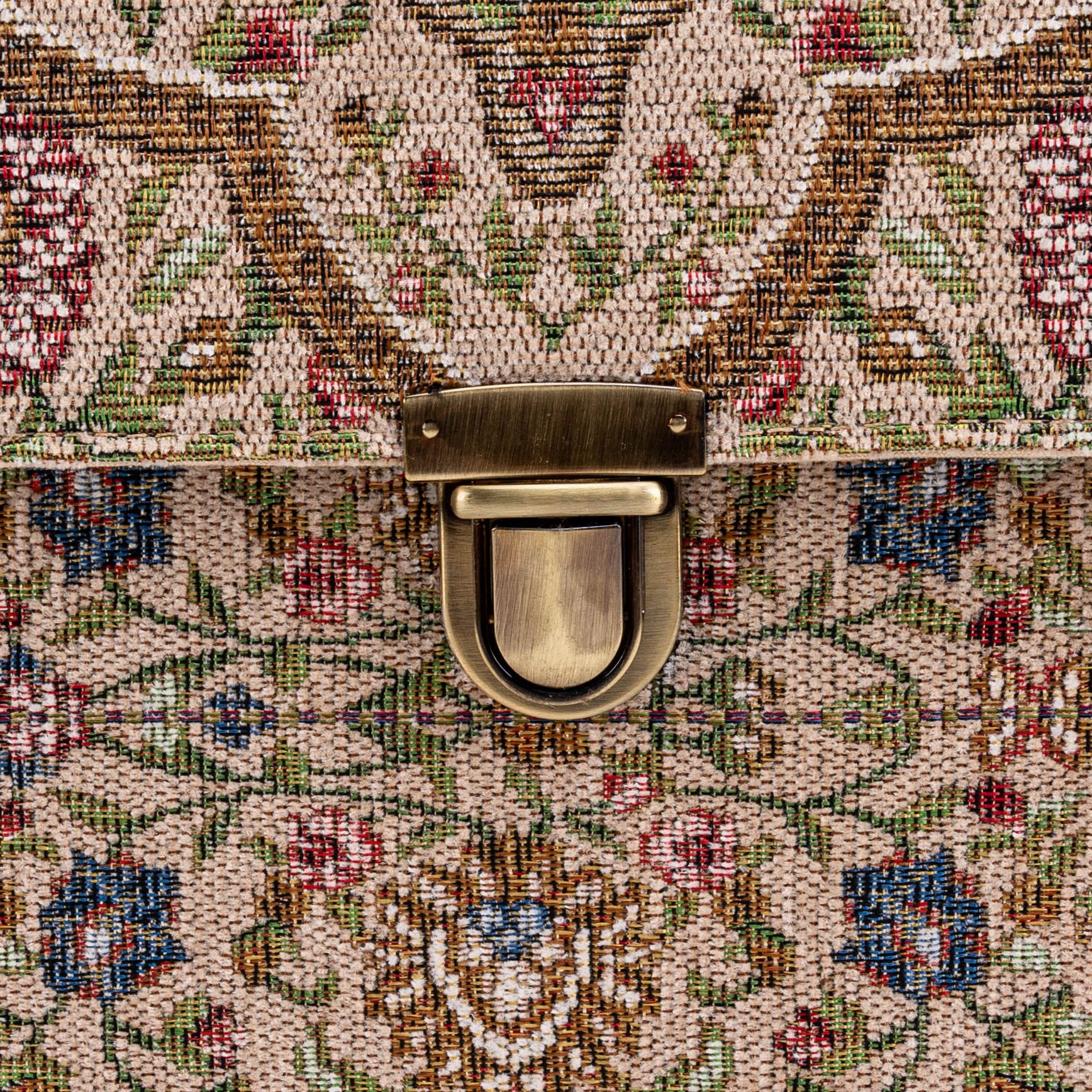 Oriental Beige Josephine Large Train Case - Image 9